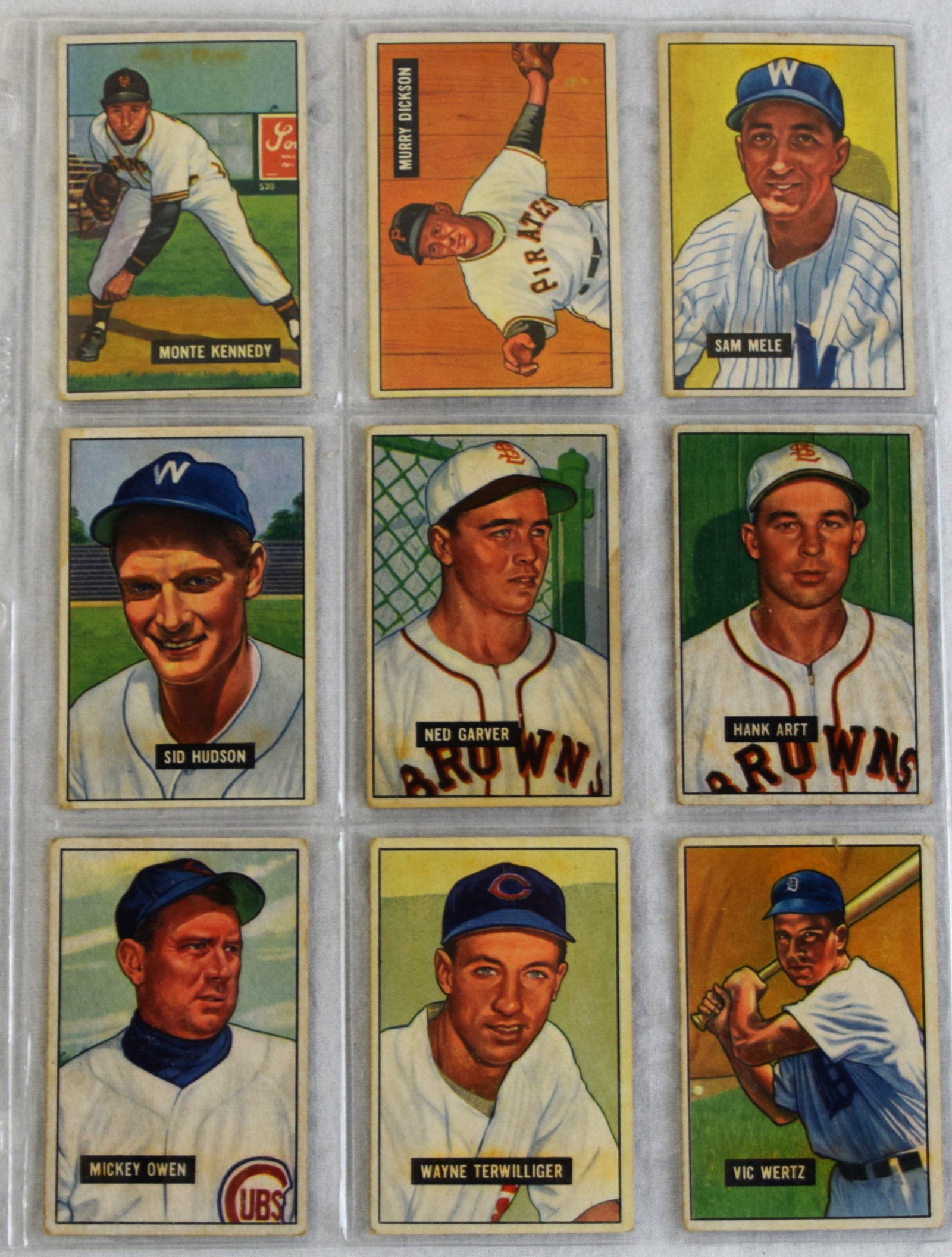 1951 Bowman Baseball Cards - 17