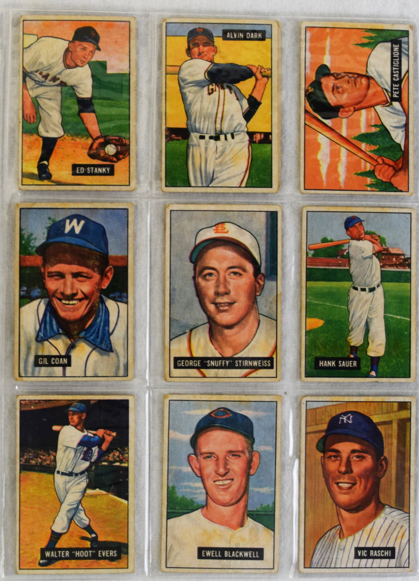 1951 Bowman Baseball Cards - 2