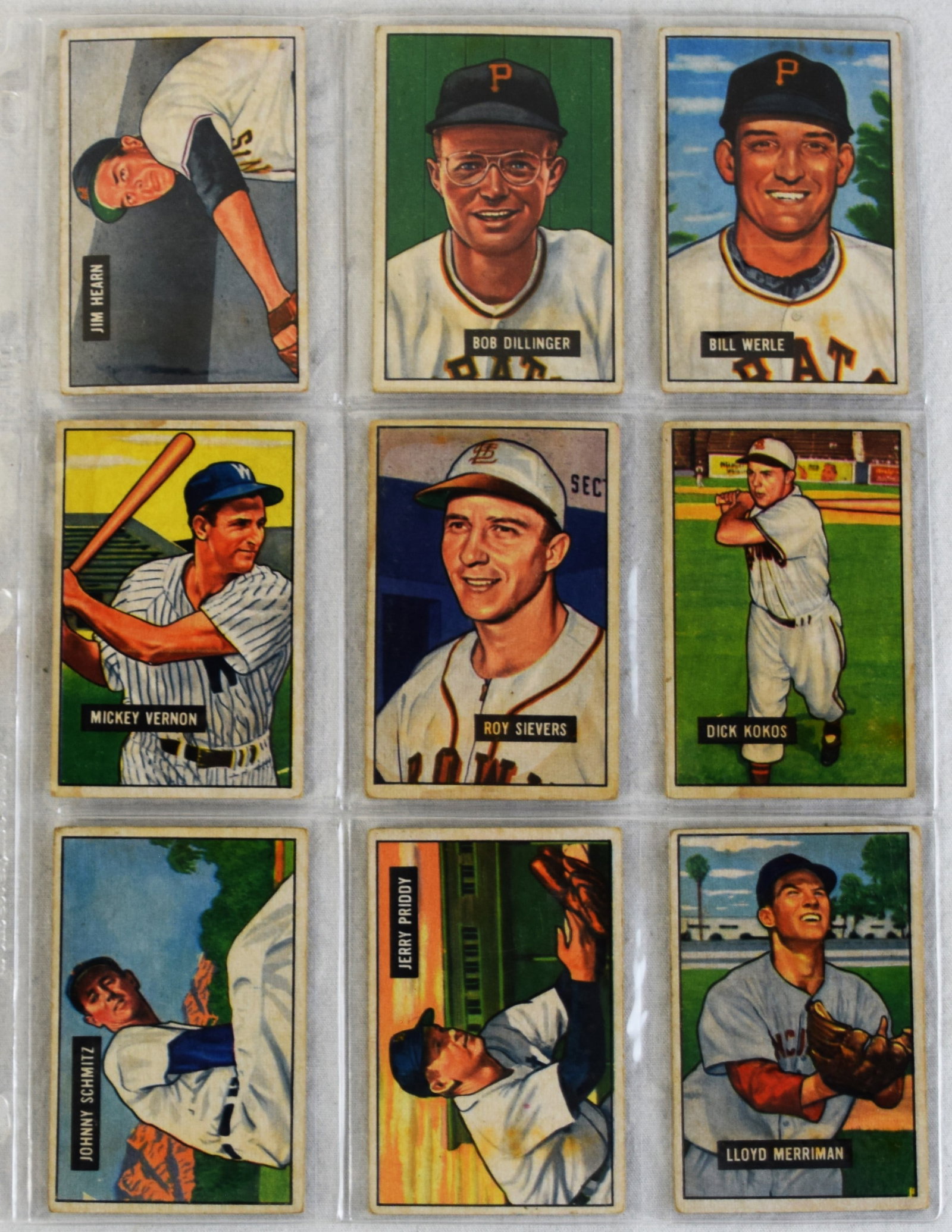 1951 Bowman Baseball Cards - 8