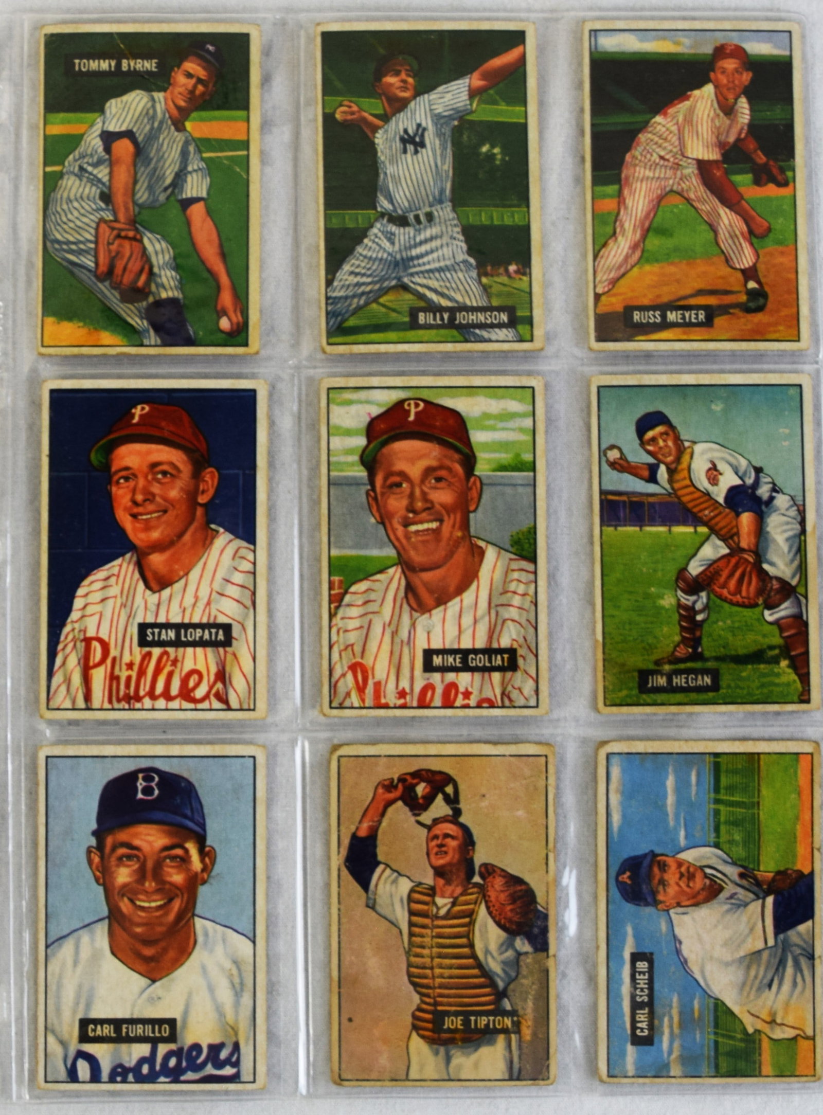 1951 Bowman Baseball Cards - 9