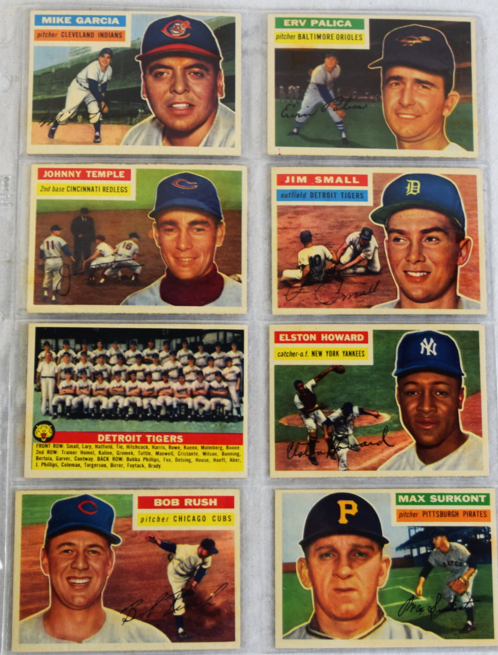 1954-55-56 Topps Baseball Cards - 18