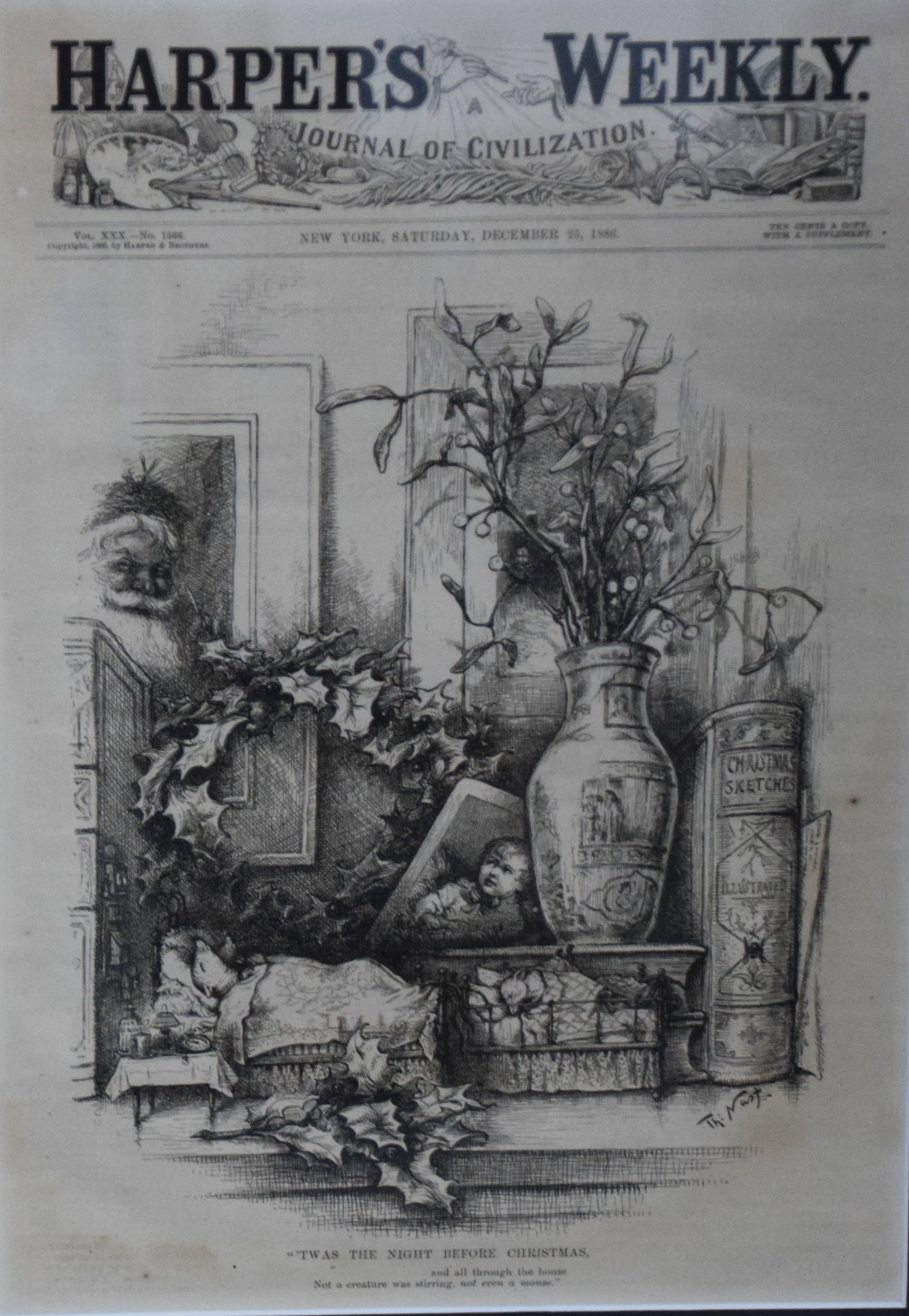 Two Thomas Nast Woodcuts - 4
