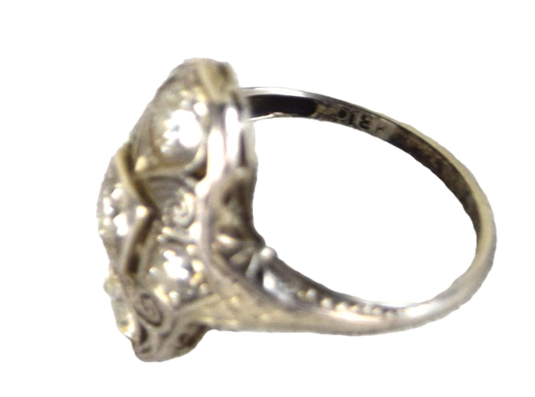 Art Deco Lady's Diamond Ring - 3
