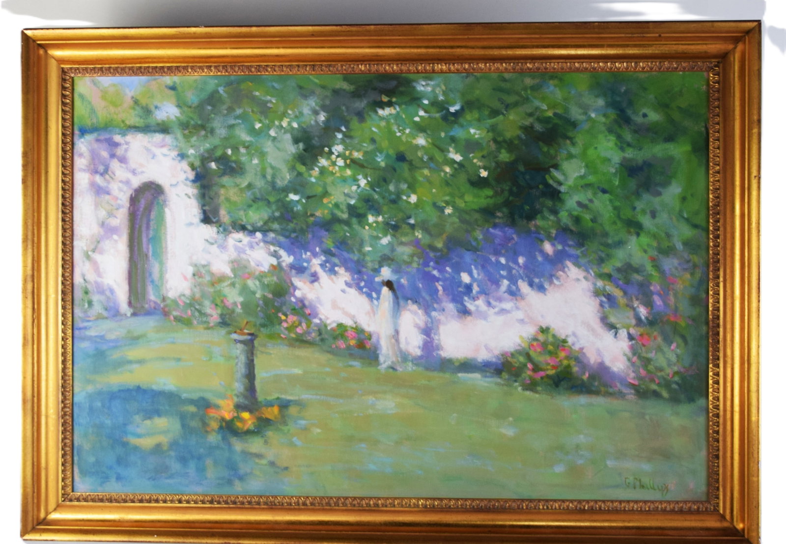 S. G. Phillips Impressionist Bucks County Oil Painting (1 of 8)