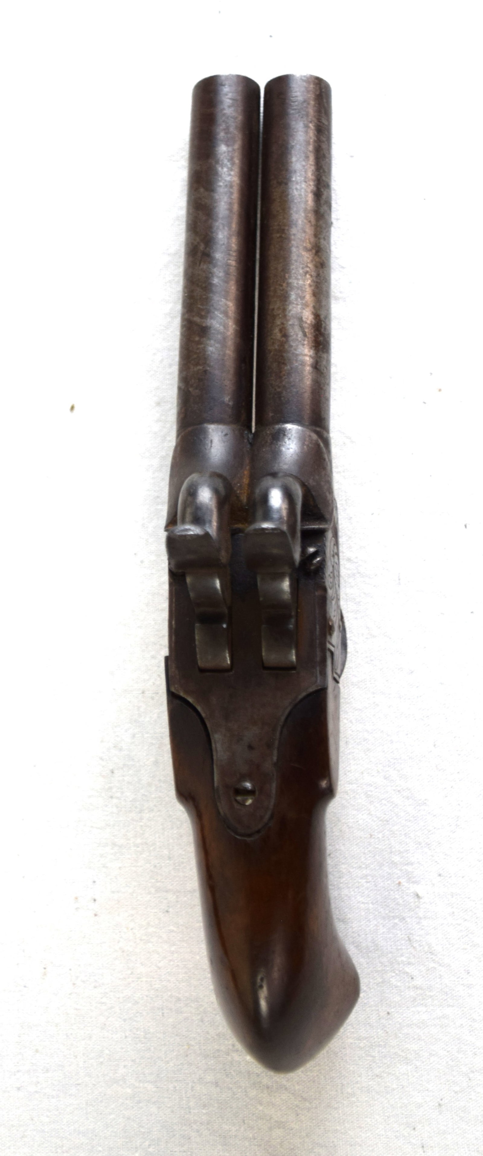 Double Barrel Percussion Pistol - 3
