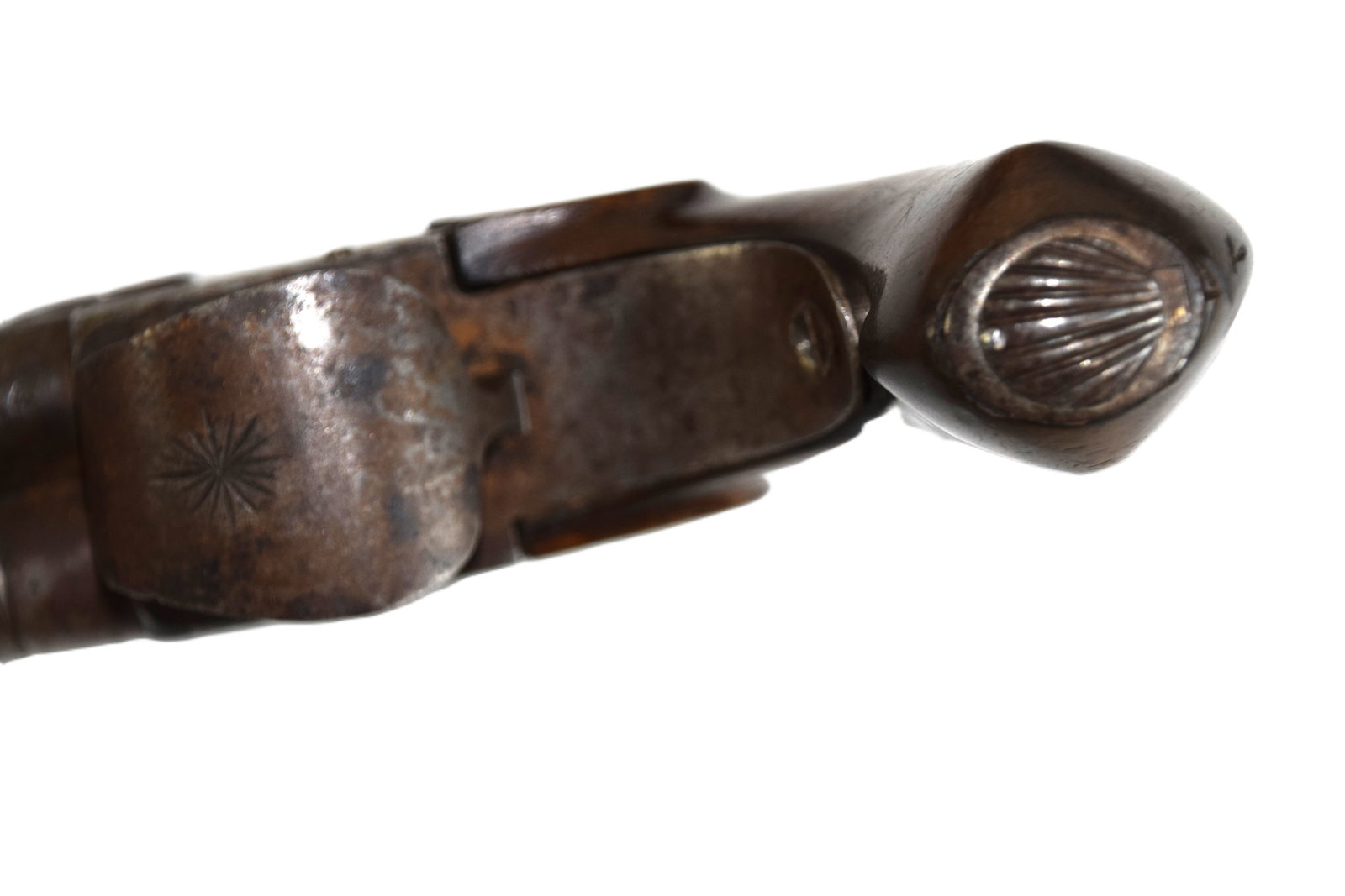 Double Barrel Percussion Pistol - 6