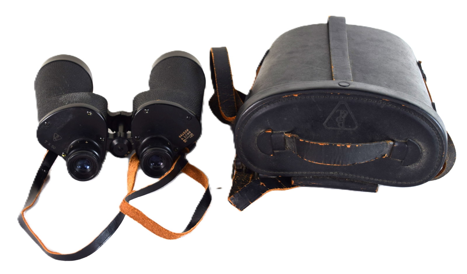 WWII Binoculars With Original Case (1 of 10)