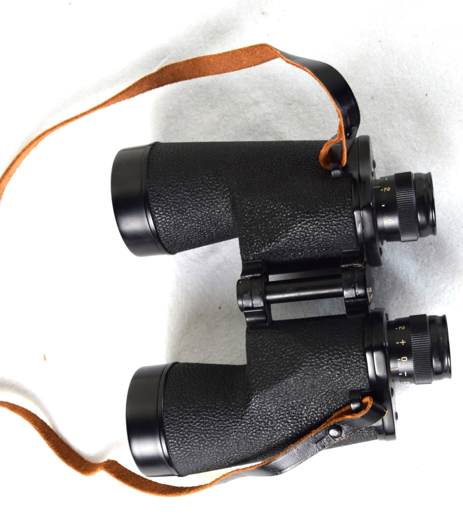 WWII Binoculars With Original Case - 2