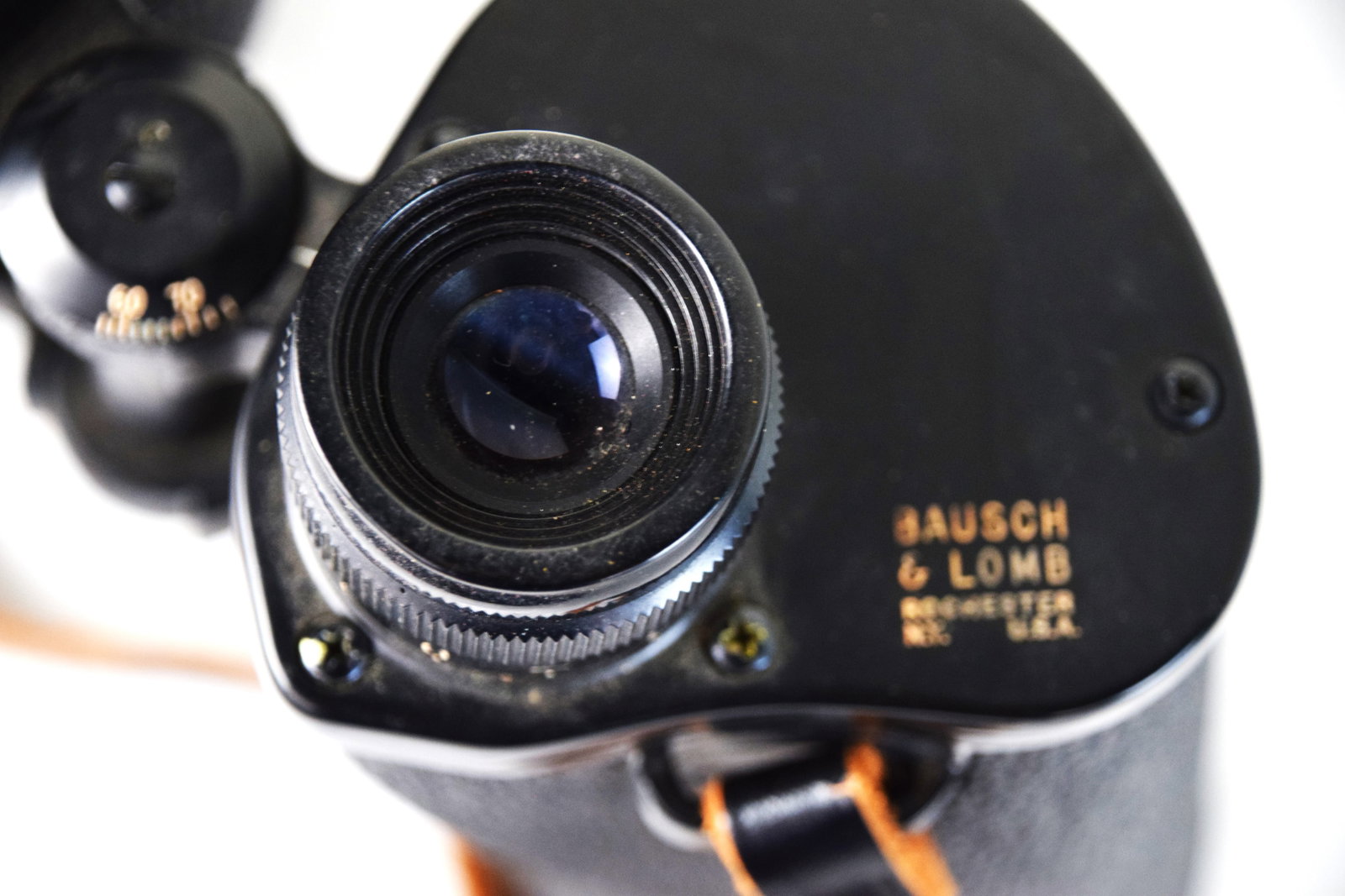 WWII Binoculars With Original Case - 6