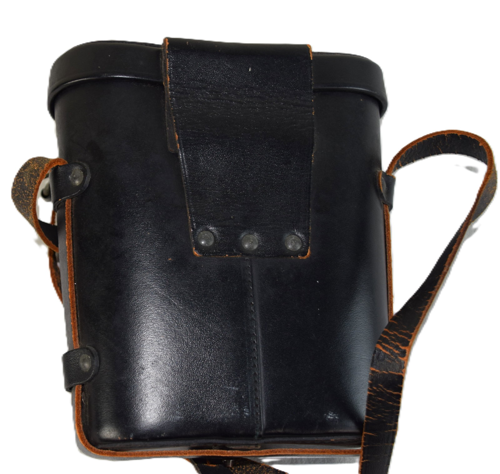 WWII Binoculars With Original Case - 9