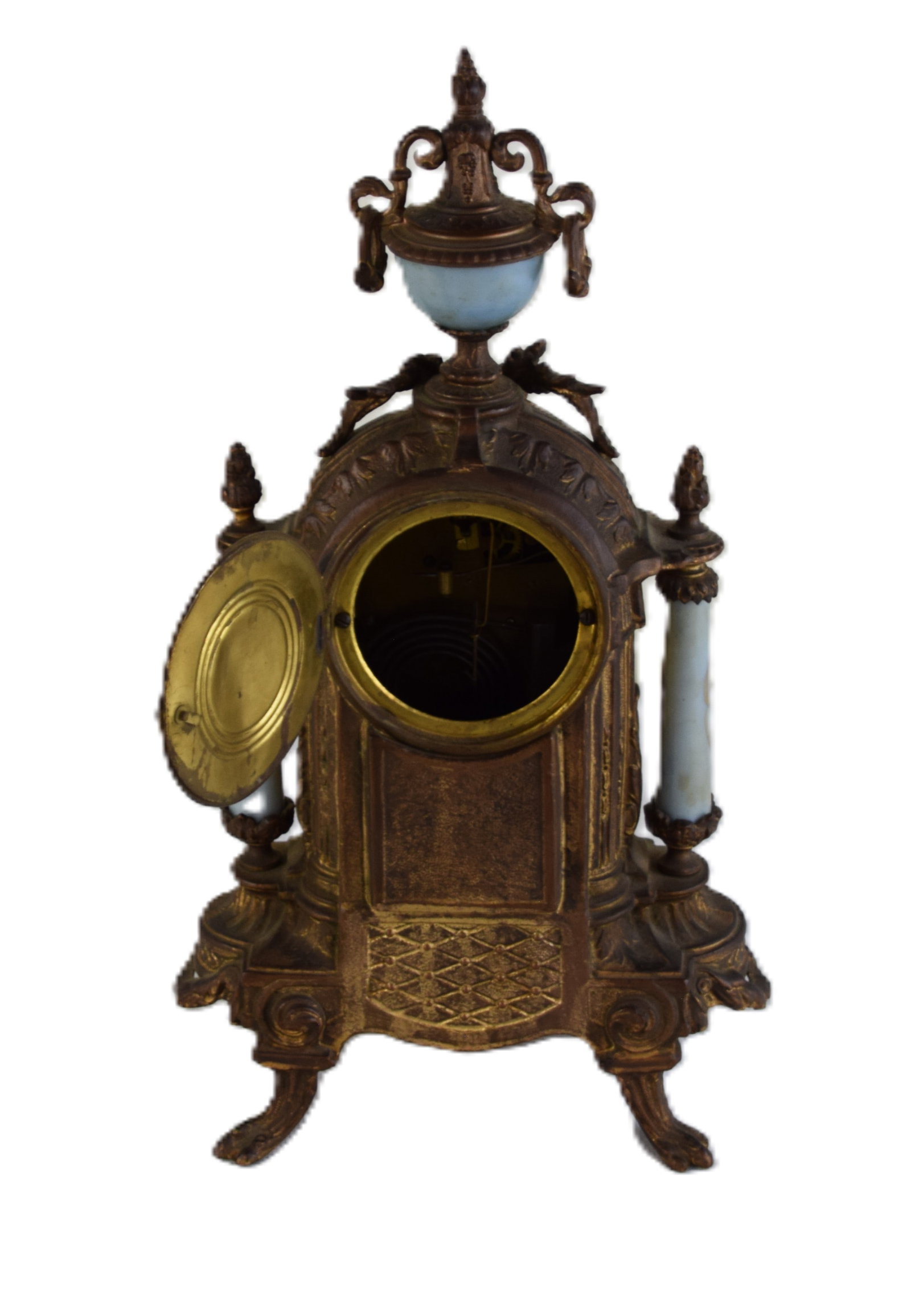 French Bronze Shelf Clock - 7