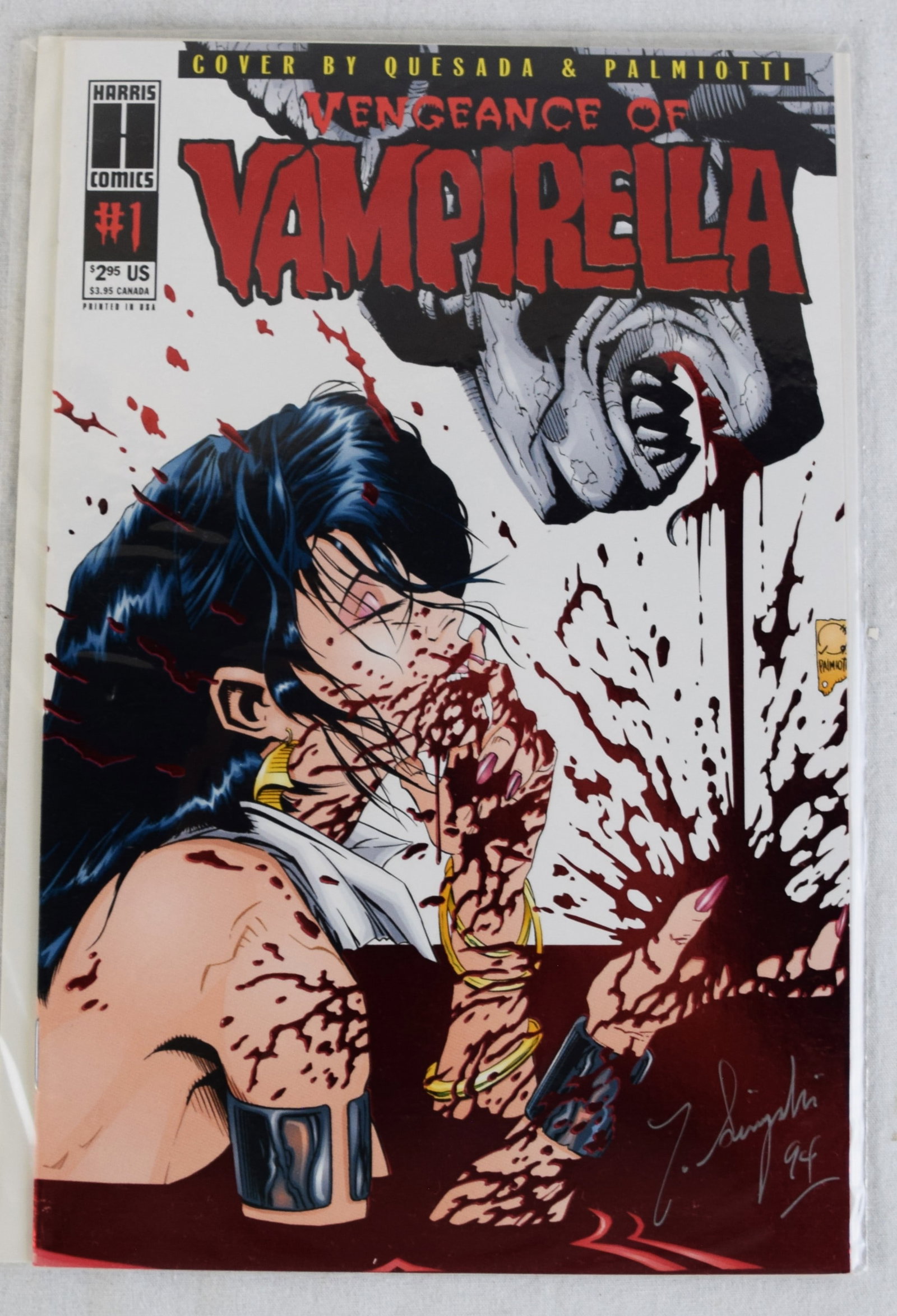 Twelve Signed Vampirella Comics Including #0 Red edition - 3