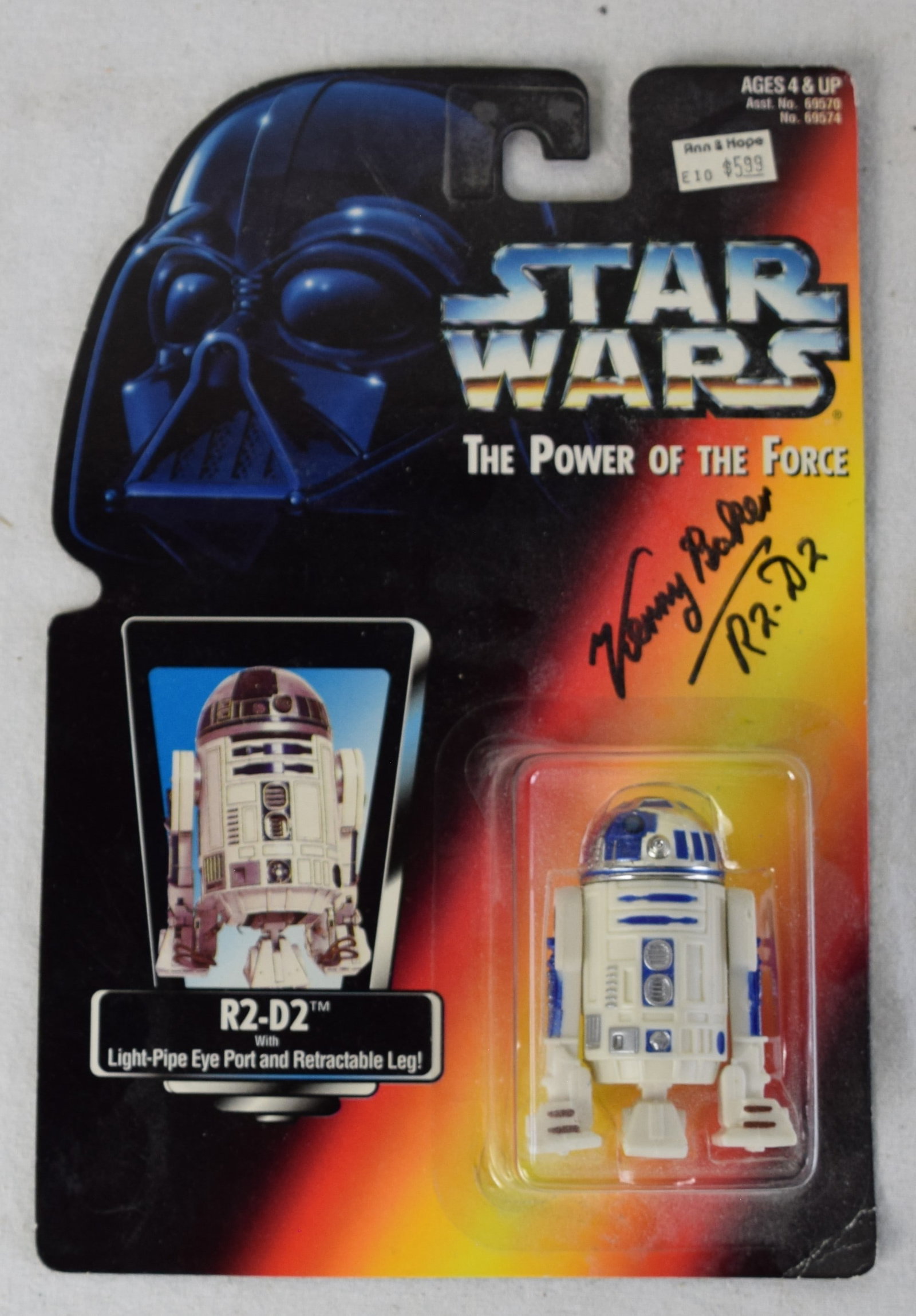 Star Wars Land Speeder Plus 3 Signed Action Figures - 5
