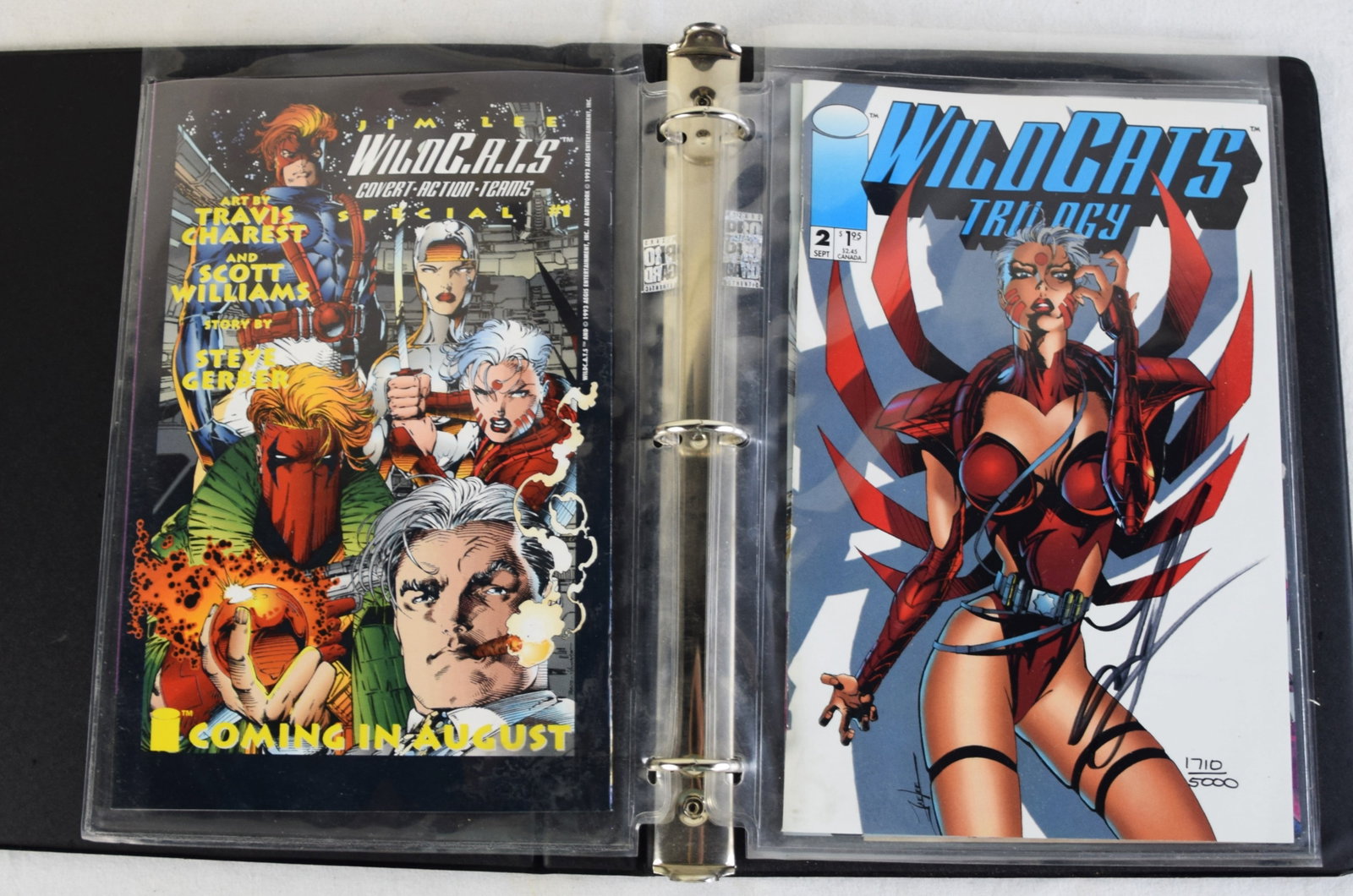 Signed Wild Cats Trilogy With COA - 2