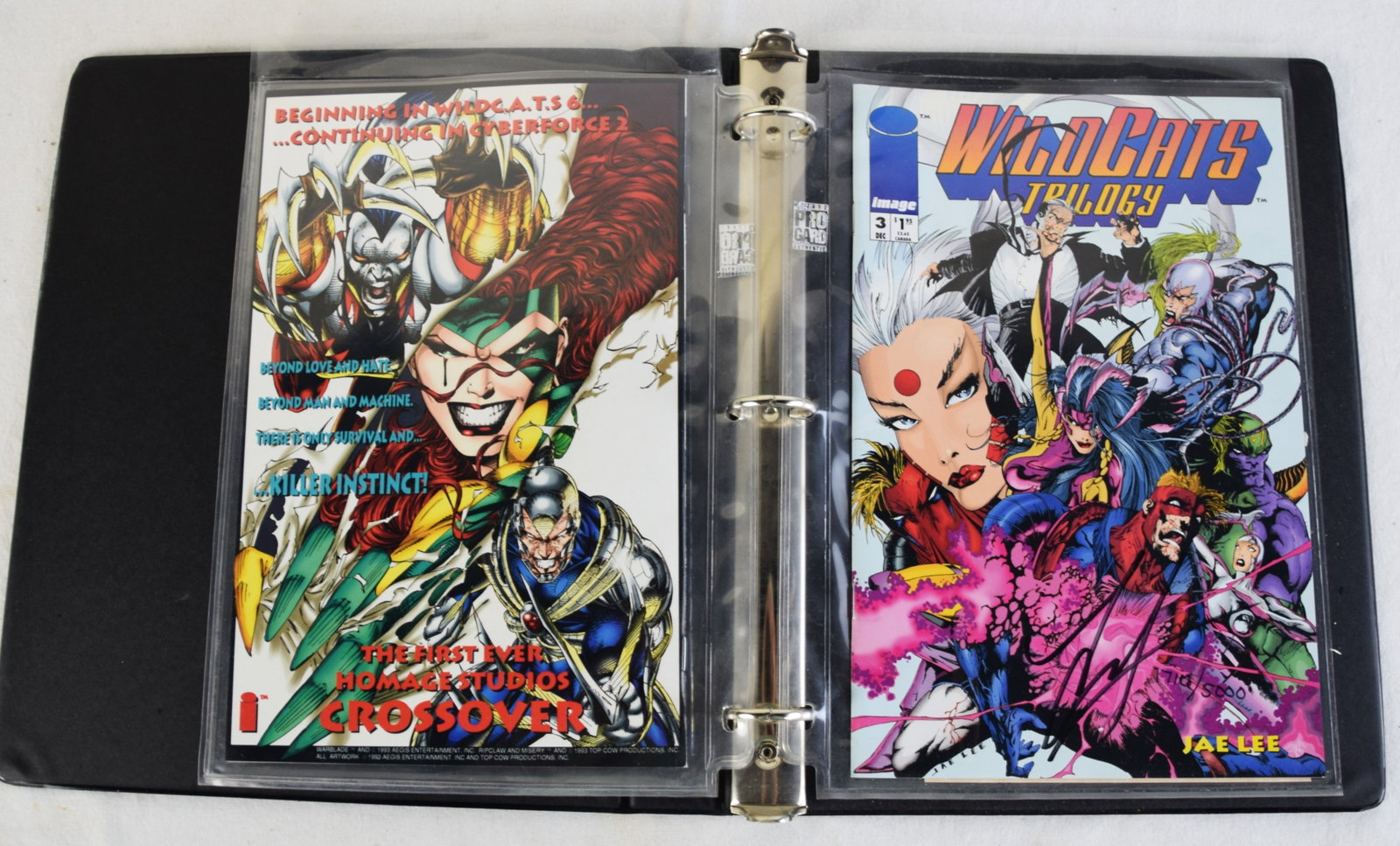 Signed Wild Cats Trilogy With COA - 3