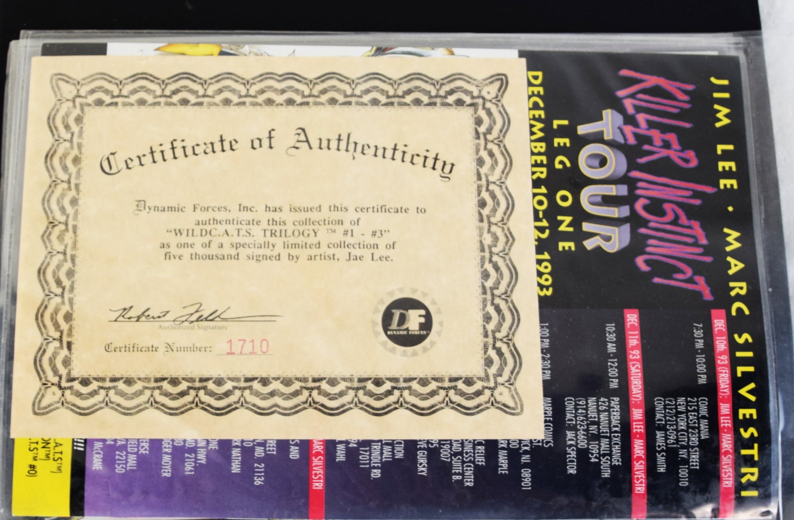 Signed Wild Cats Trilogy With COA - 4