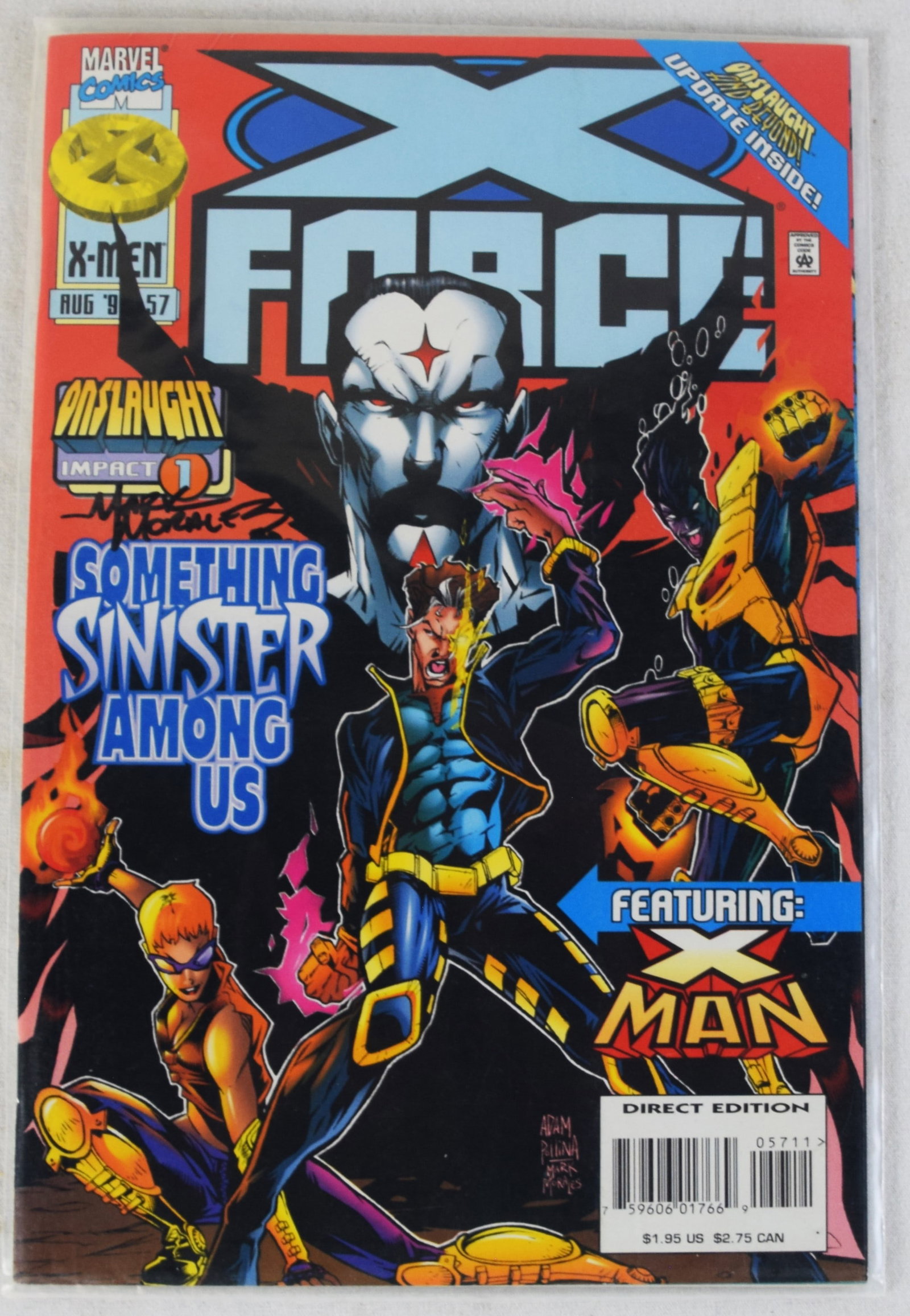 11 Signed X Men, X Force and X Factor Comics - 10