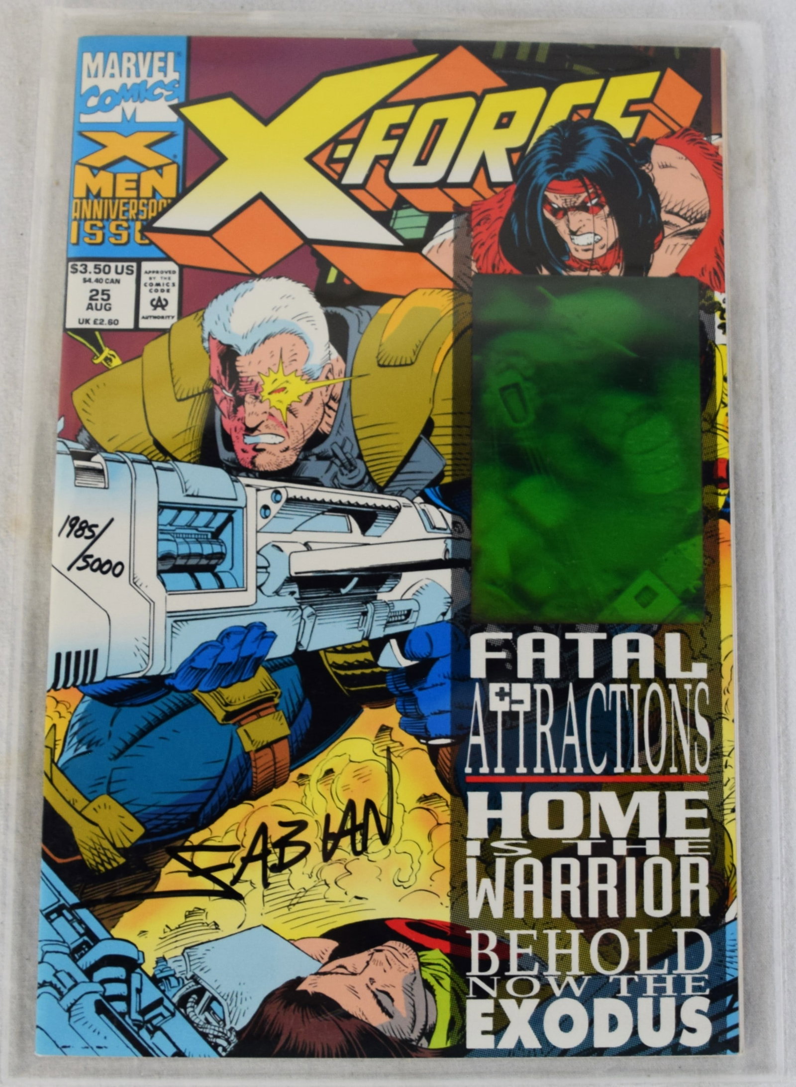 11 Signed X Men, X Force and X Factor Comics - 11