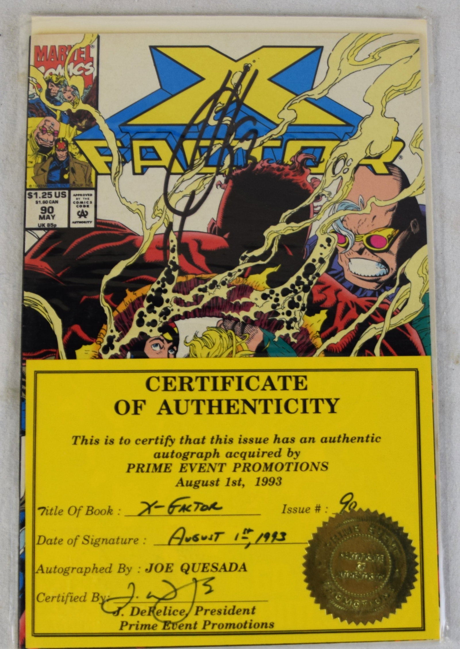 11 Signed X Men, X Force and X Factor Comics - 13