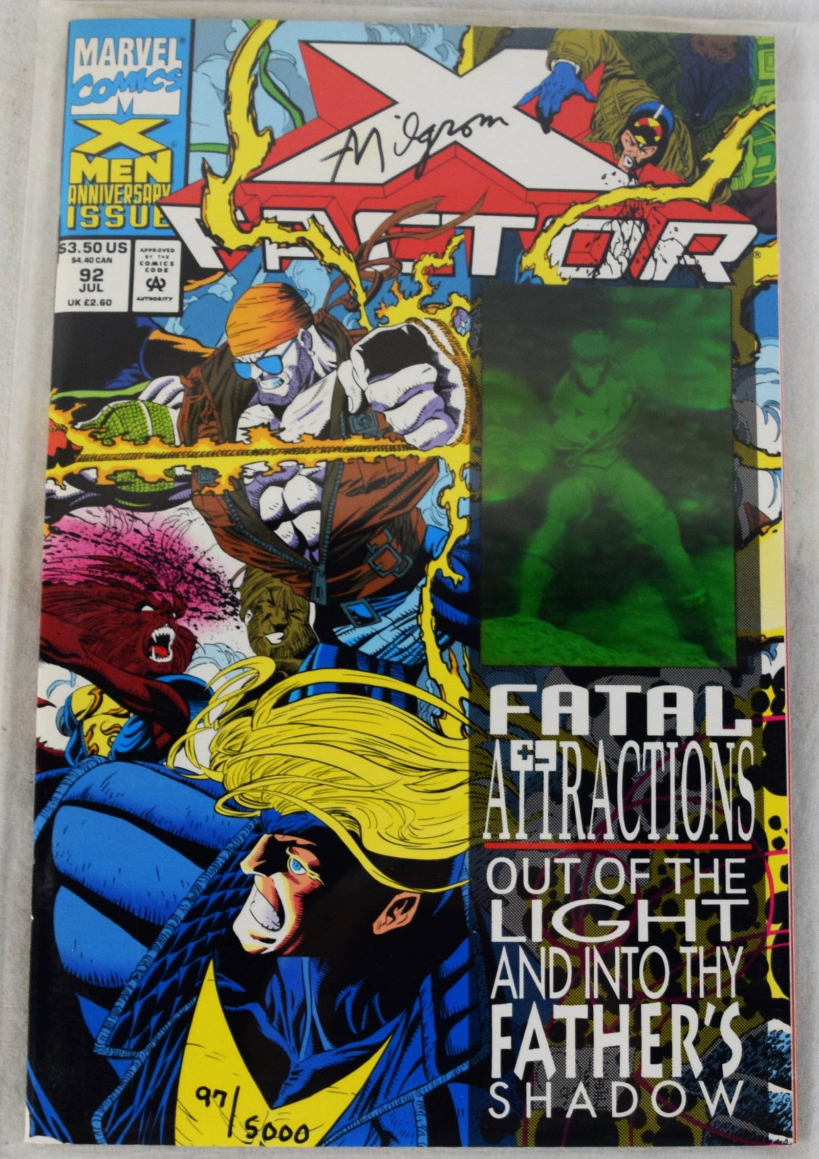 11 Signed X Men, X Force and X Factor Comics - 6