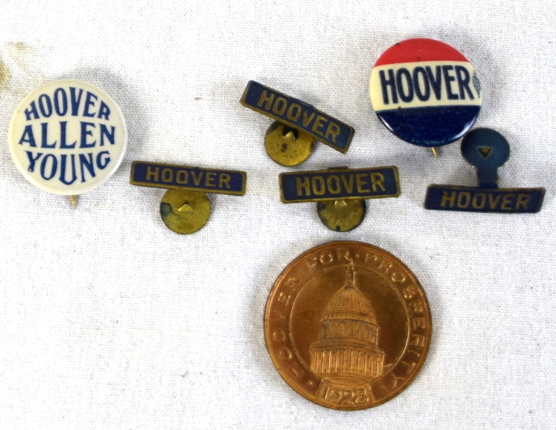 Early Campaign Collector Buttons - 4