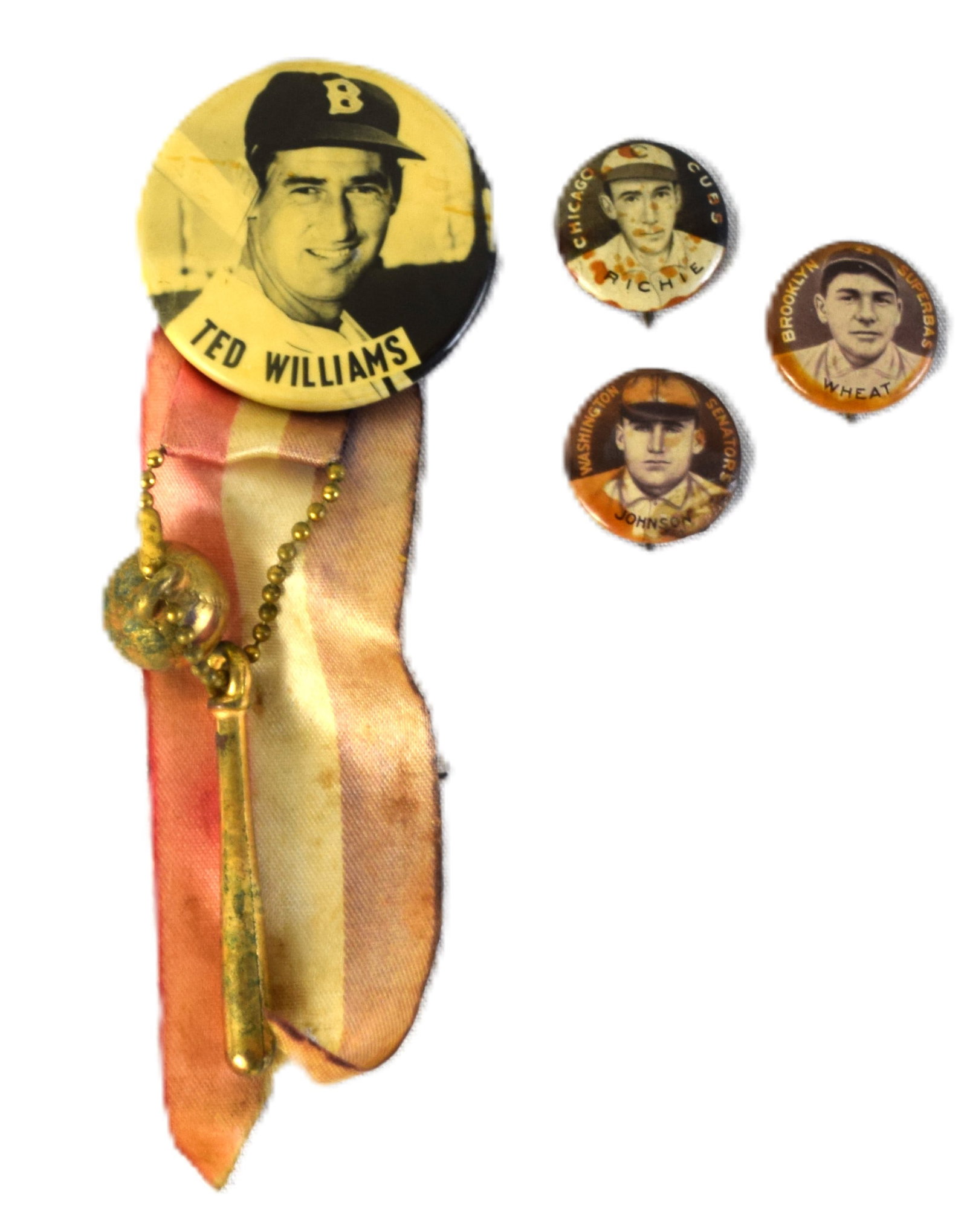 Four Early Baseball Buttons (1 of 3)