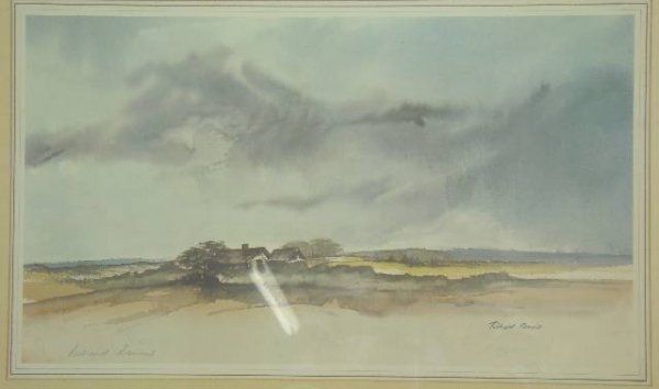 RENNIE, Richard (1932) LANDSCAPE WATERCOLOUR - 2