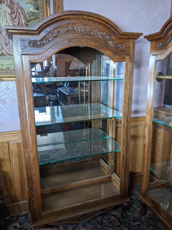 Open Front Display Cabinet (1 of 4)