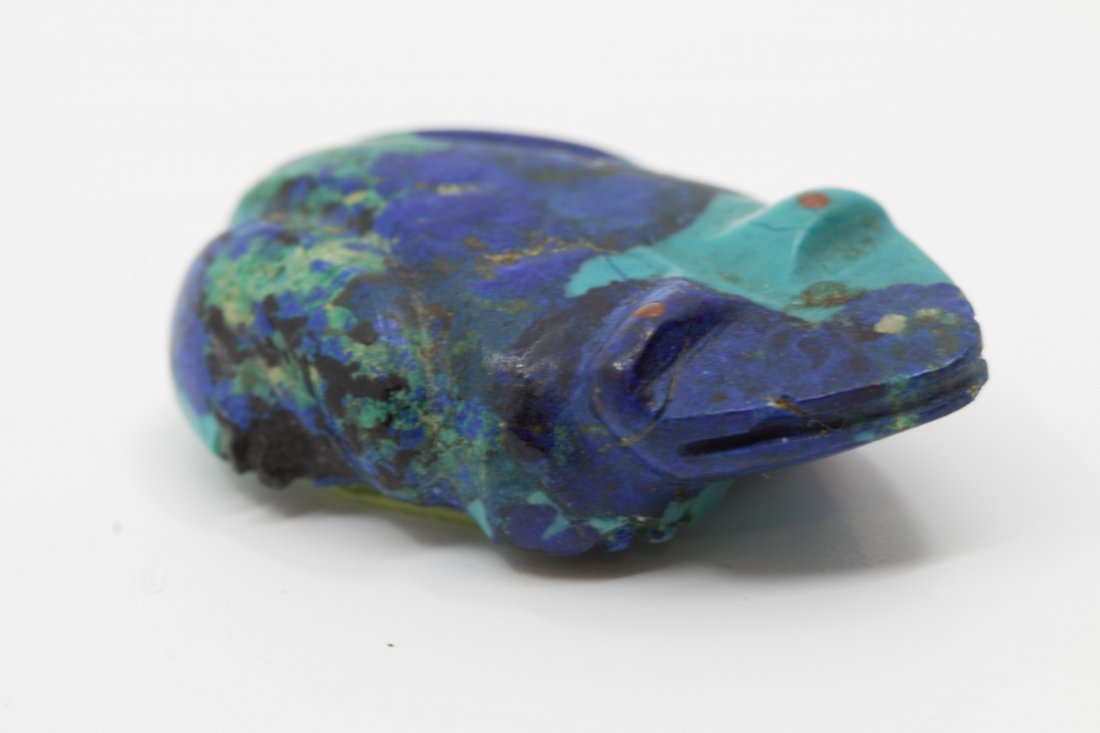 Frog in Lapis lazuli, China, XIX-XX (1 of 2)