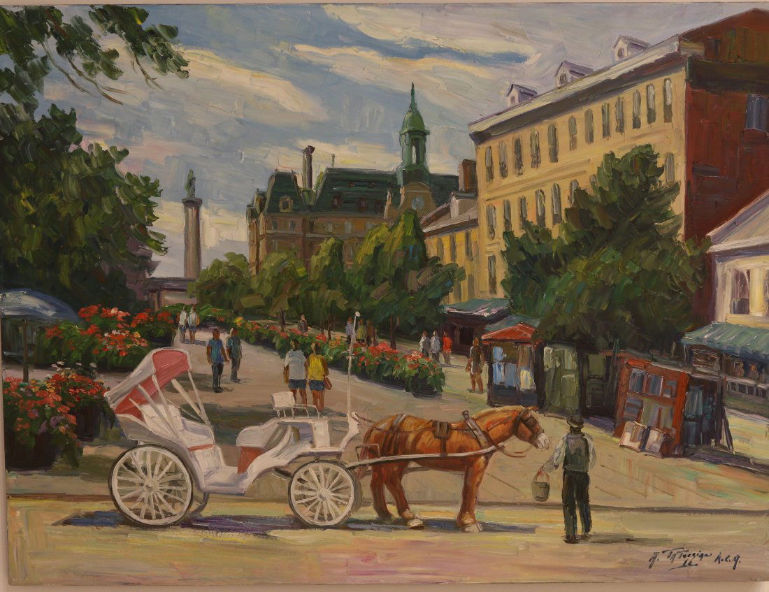 Tatossian, Armand, 1951-2012, Place Jacques Cartier (1 of 3)