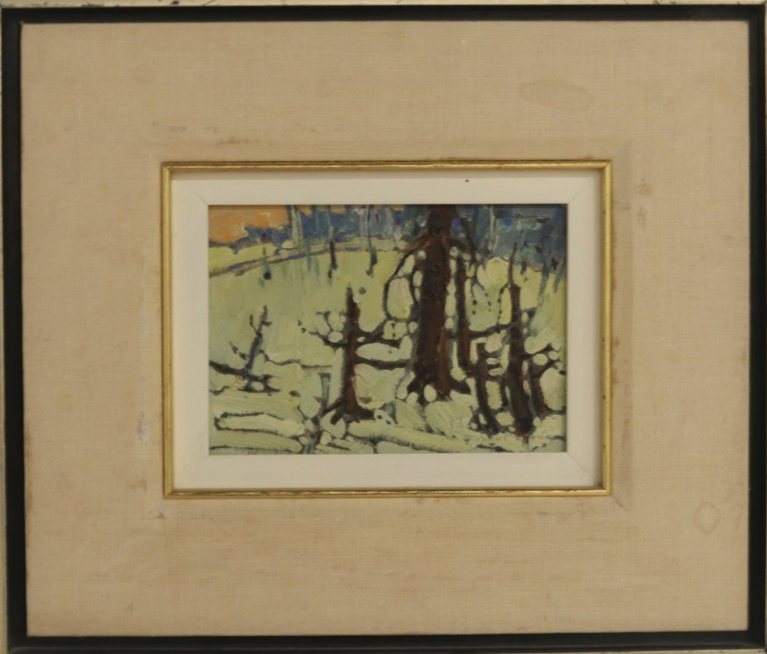 Genn, Robert, 1936-2014, Manning Park Snow-Line (1970) (1 of 4)