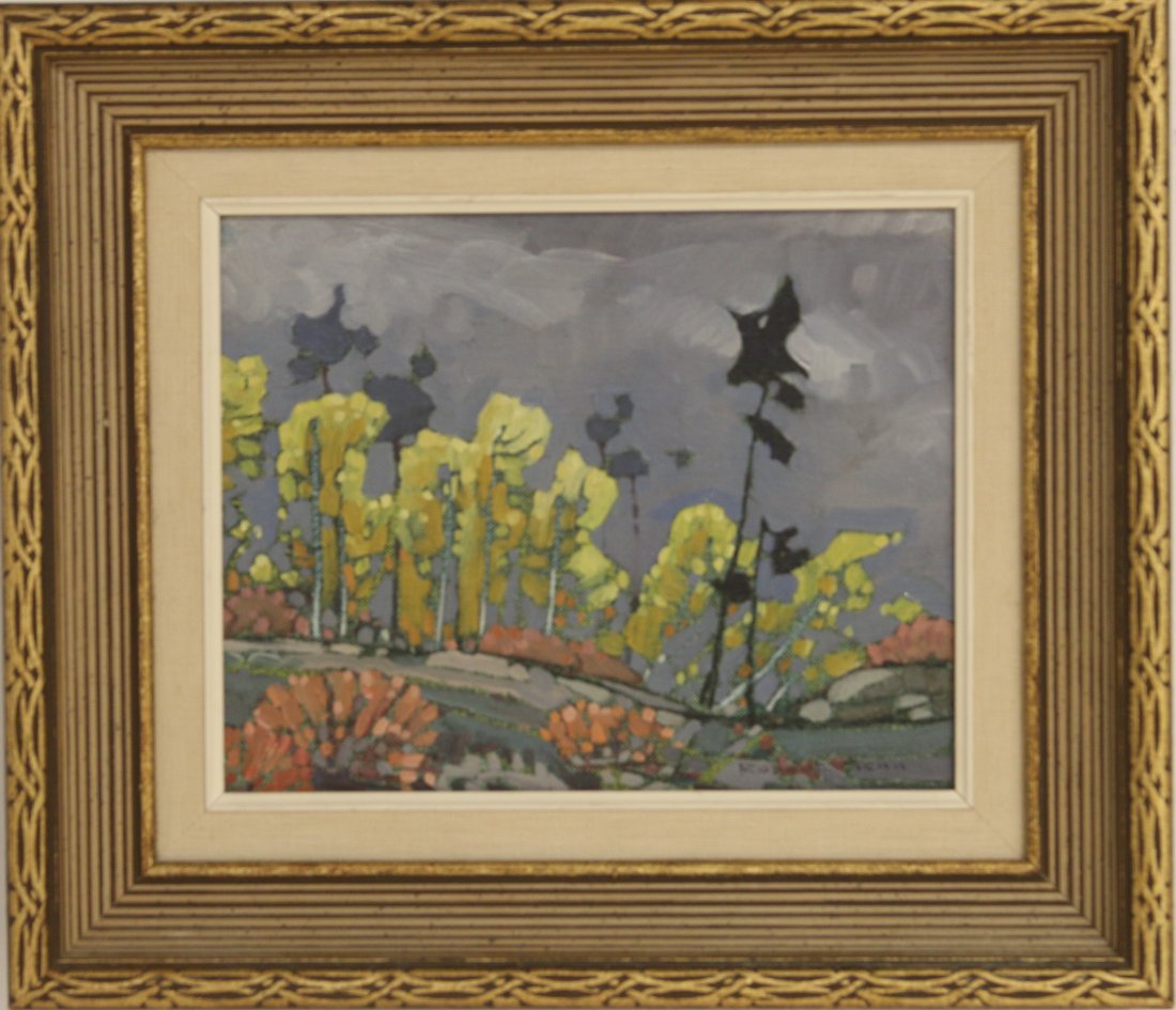 Genn, Robert, 1936-2014, Pavillon Landscape, (1969) (1 of 4)