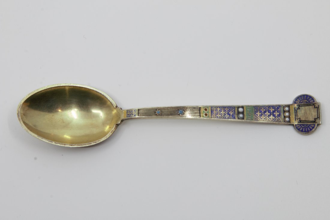Tiffany & Co,  Art DÃ©co Sterling Silver spoon c. 1920 (1 of 8)
