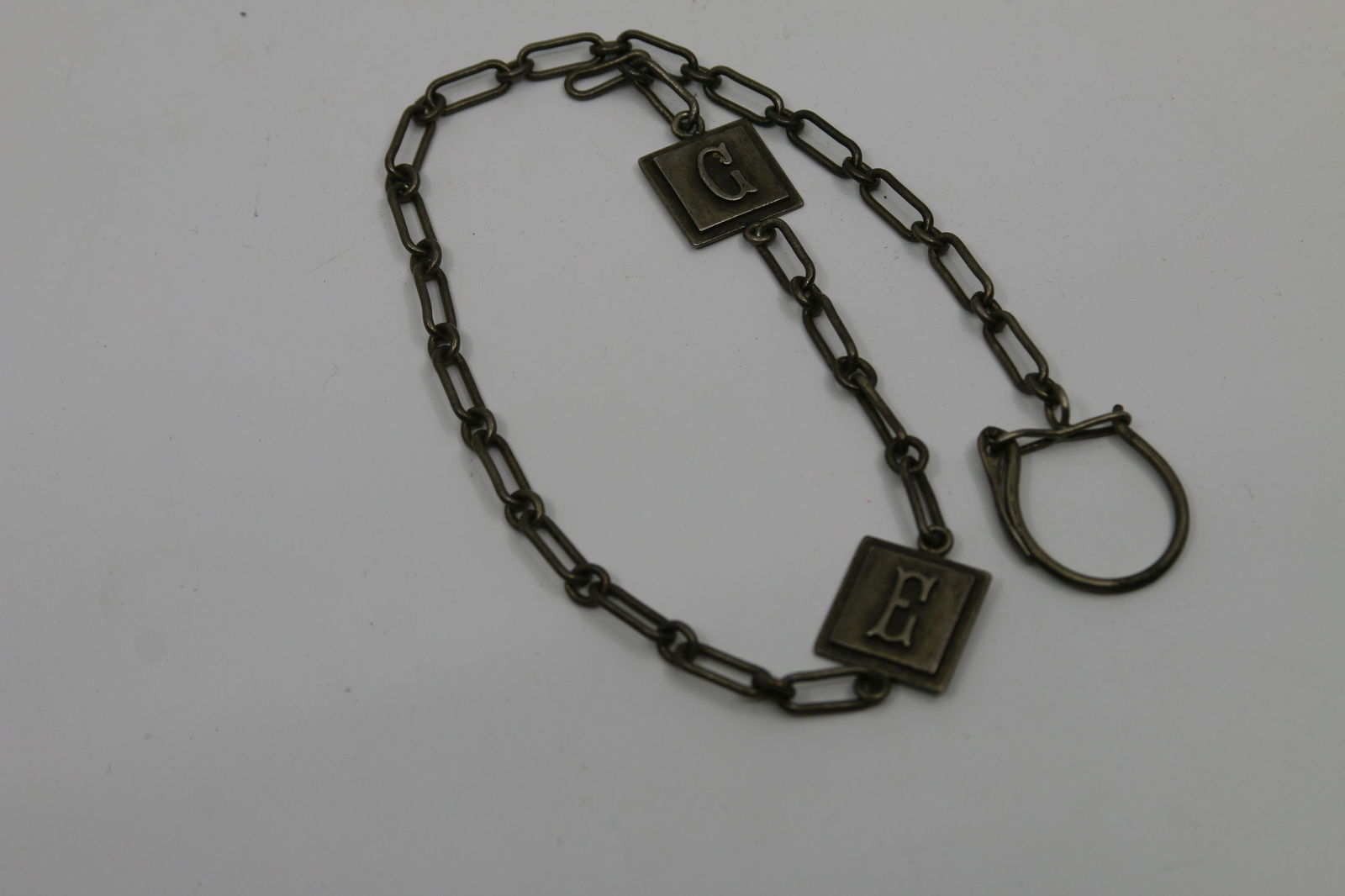 Carl Poul Petersen Silver pocket watch chain (1 of 2)
