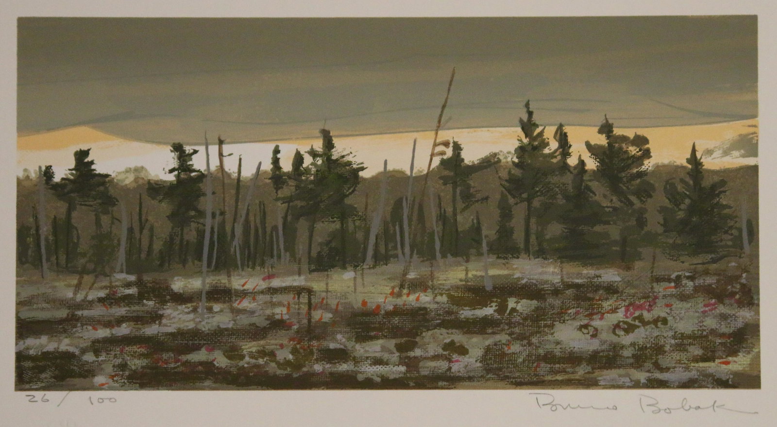 Bobak, Bruno Joseph (1923-2012) Landscape (1 of 3)