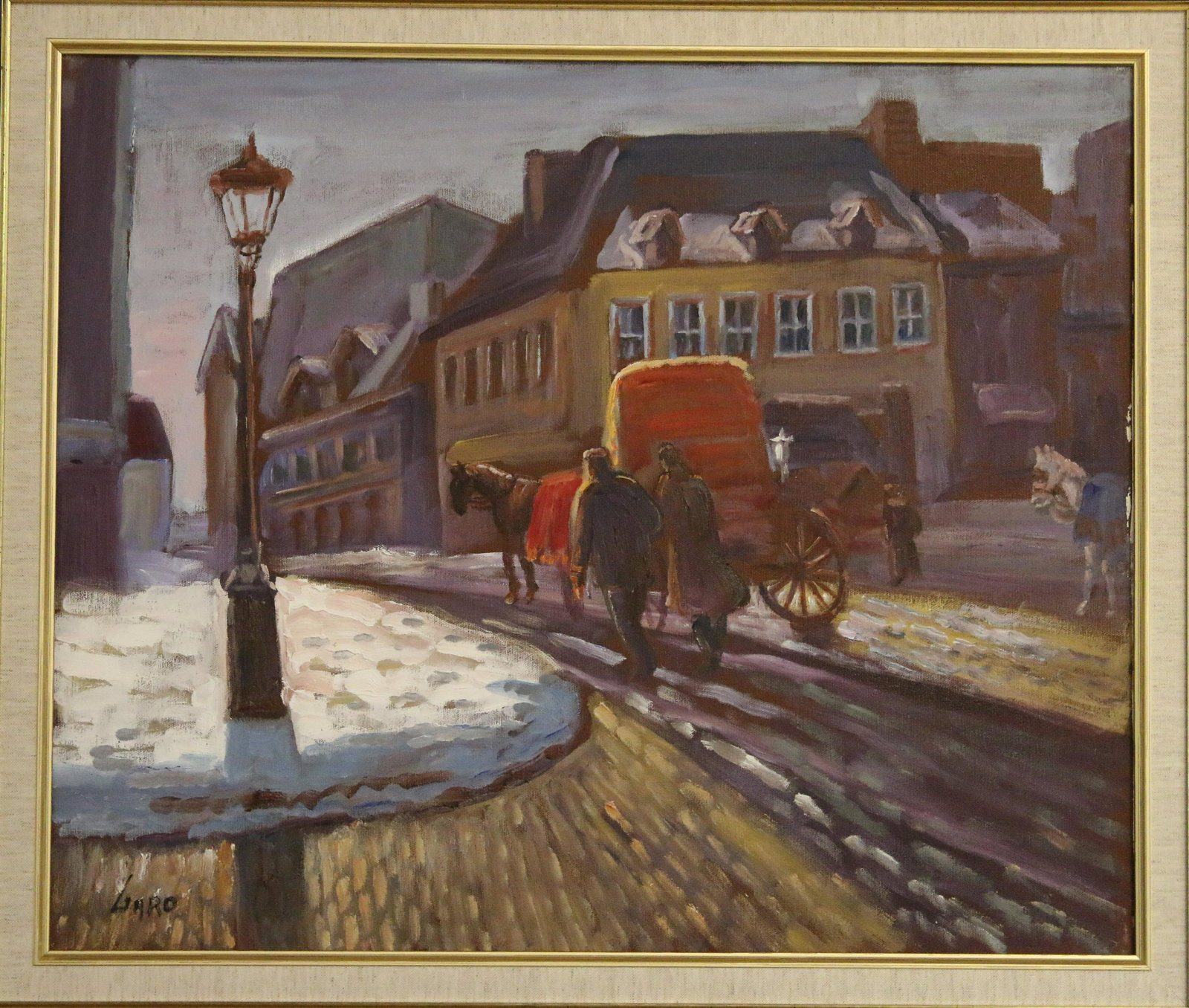 Garo, Tatossian Charles (1925-2016) Old Montreal (1 of 3)