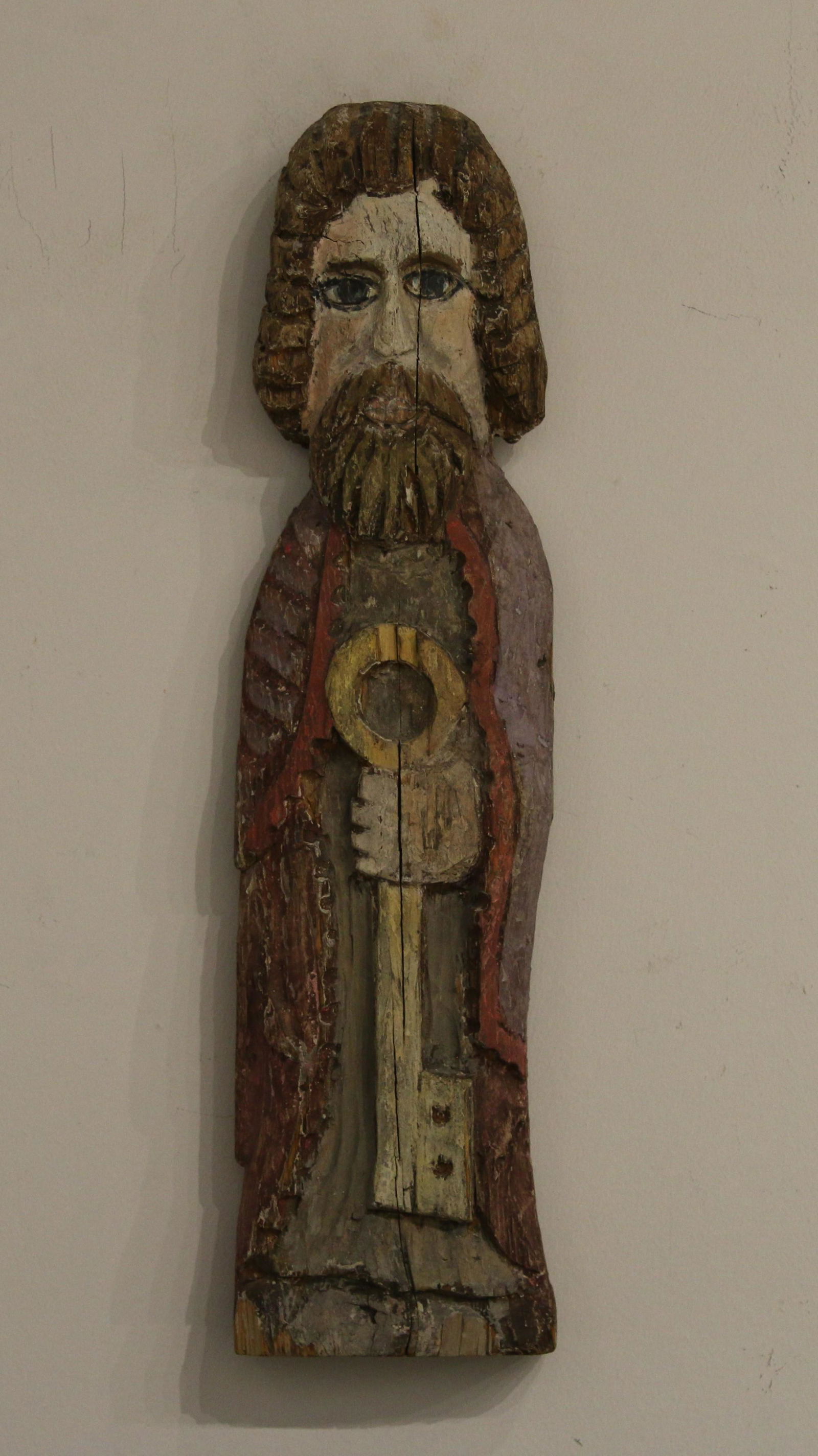 Antique european religious wood sculpture (XVIII-XIX) (1 of 5)