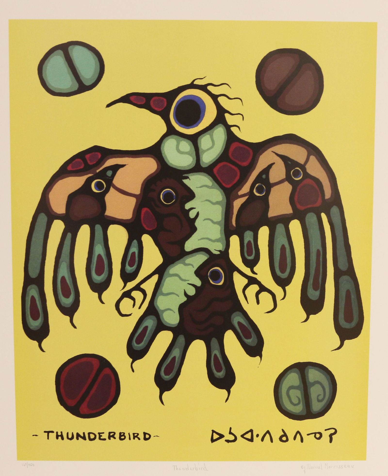 Morrisseau, Norval H. (1931-2007) Thunderbird (1 of 3)
