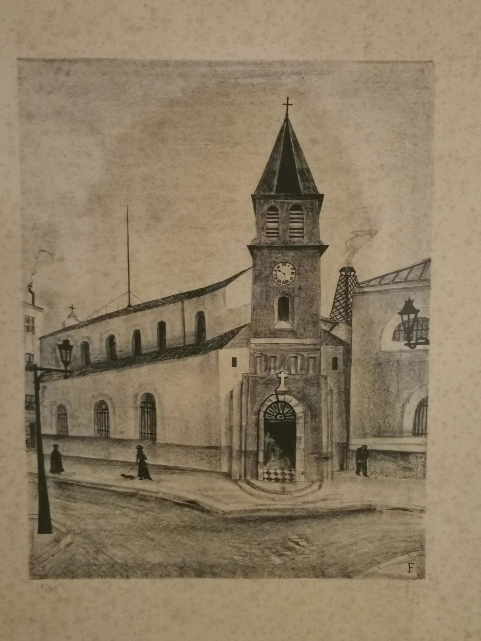 Foujita, LÃ©onard Tsuguharu (1886-1968) Church (1925) (1 of 3)