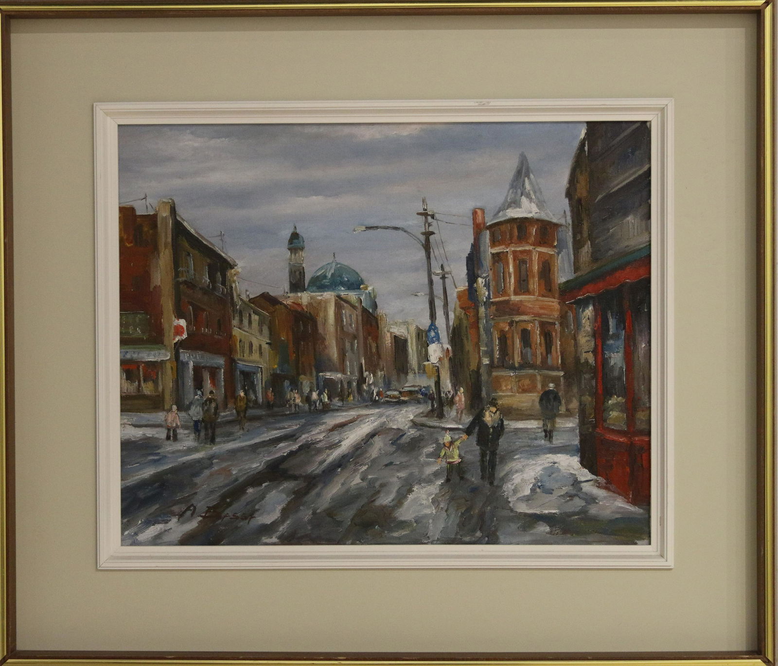 Besse, Andre (1922-2004) La Mosquee Montreal Est (1 of 4)