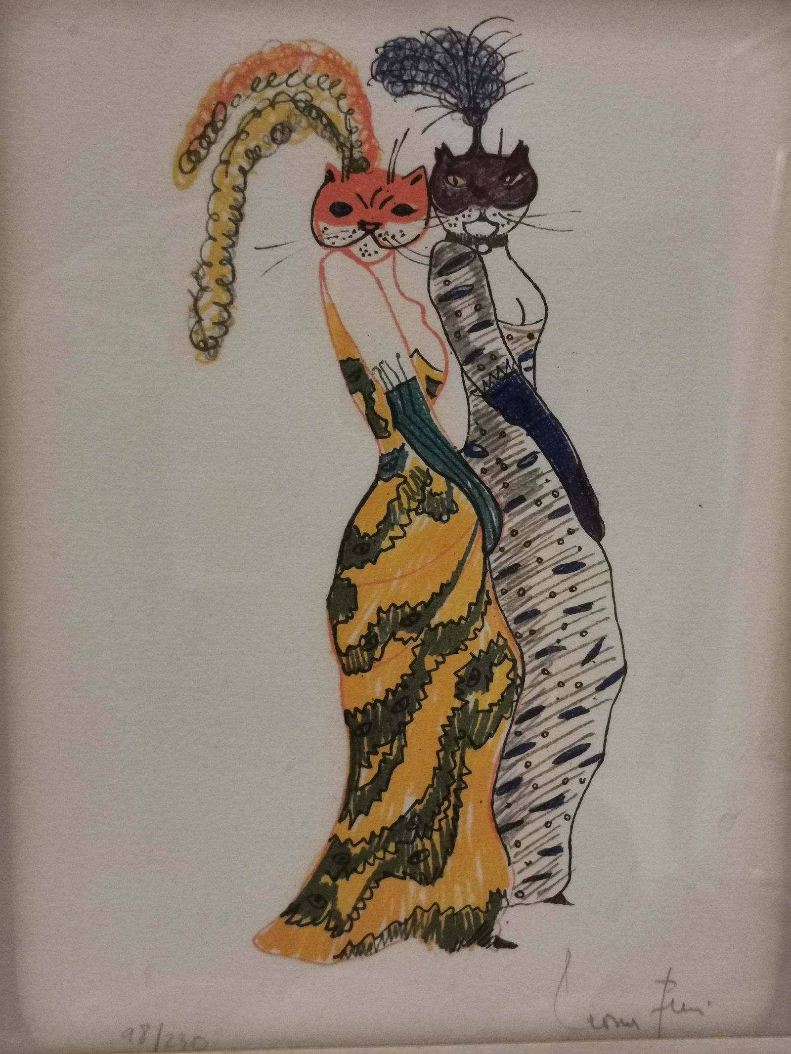 Fini, Leonor (1907-1996) Mascarade (1 of 3)