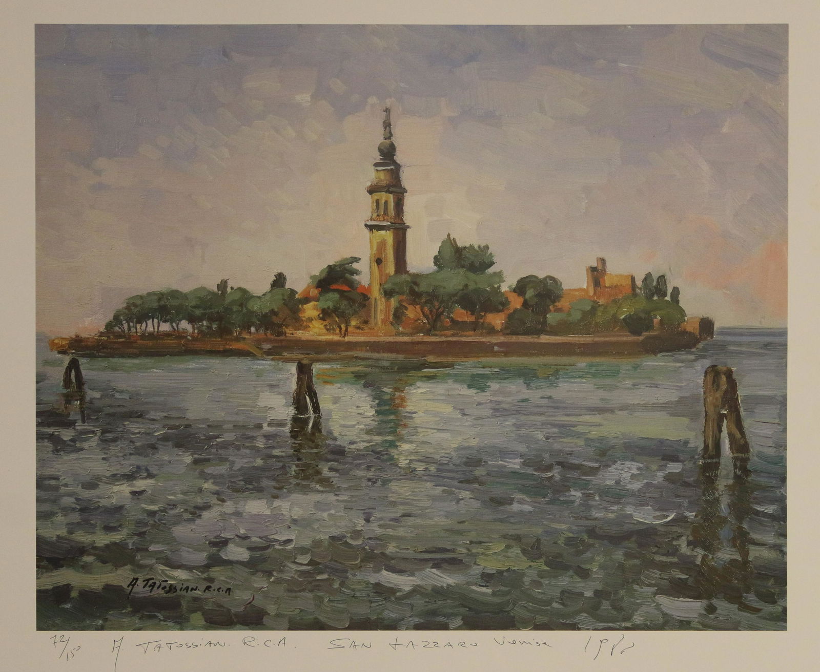 Tatossian, Armand (1951-2012) San Lazzaro Venise (1986) (1 of 3)