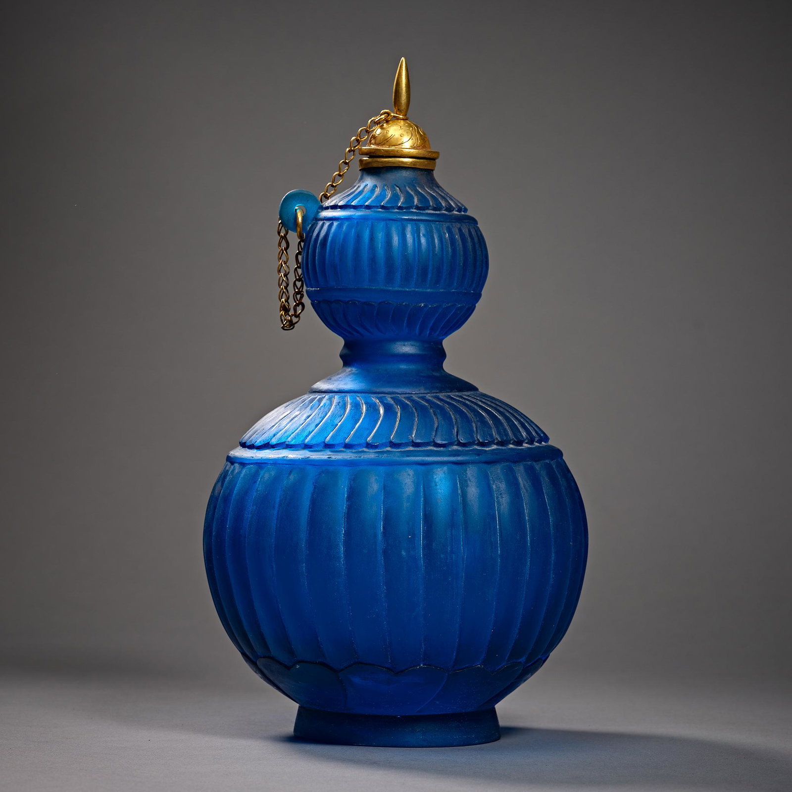 Liao Dynasty of China,Coloured Glaze Gourd Bottle (1 of 11)