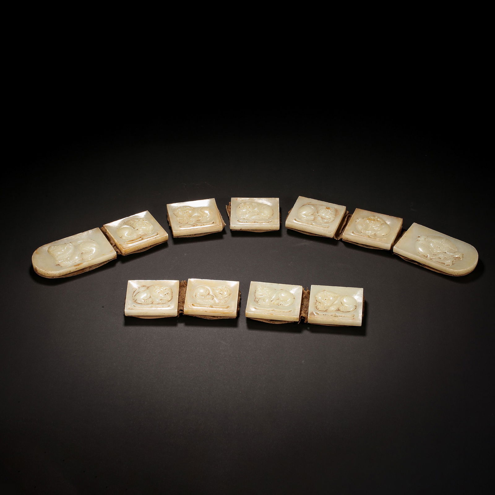 Liao Dynasty of China,Jade Belt Plate (1 of 9)