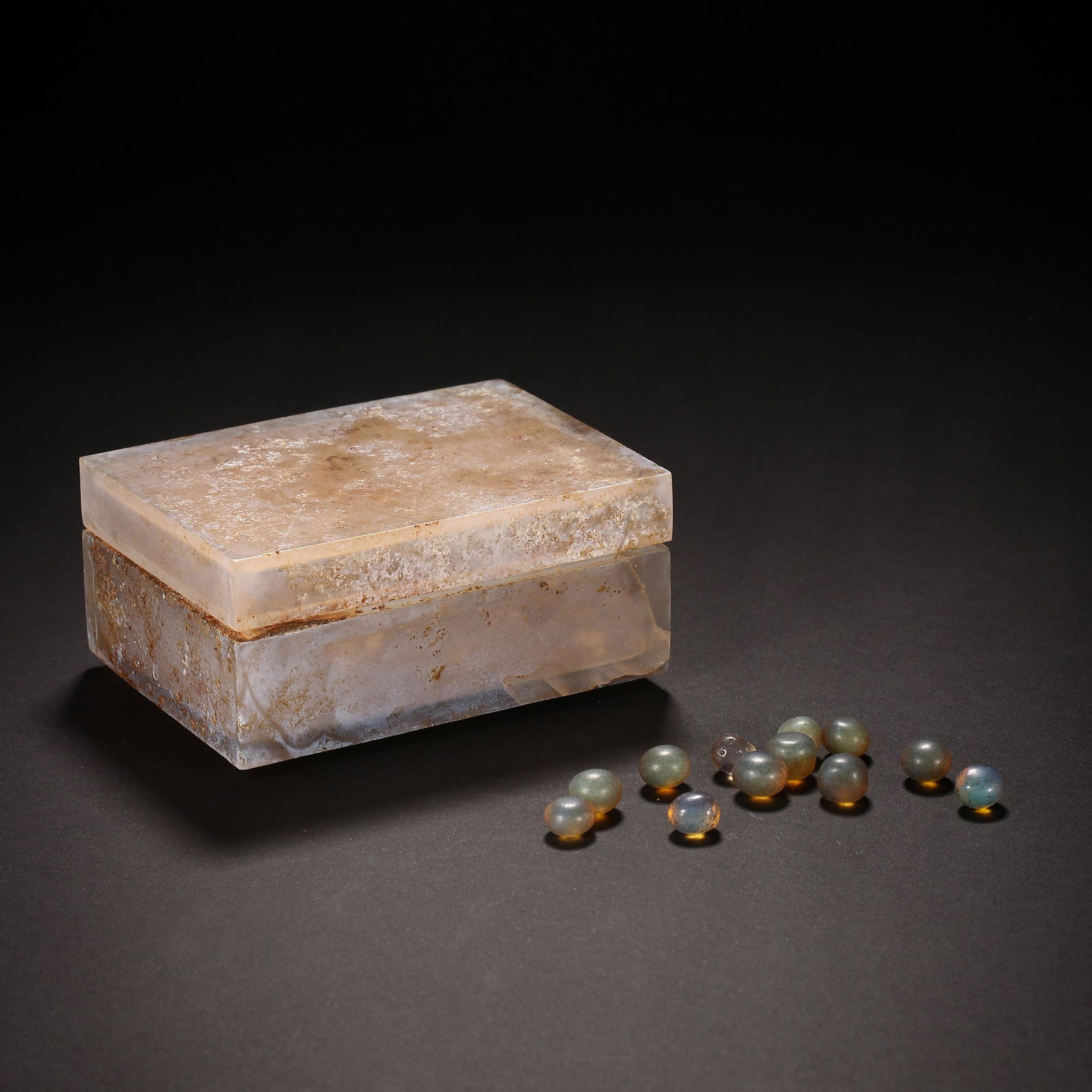Song Dynasty of China, Agate Buddhist Relics Box (1 of 10)