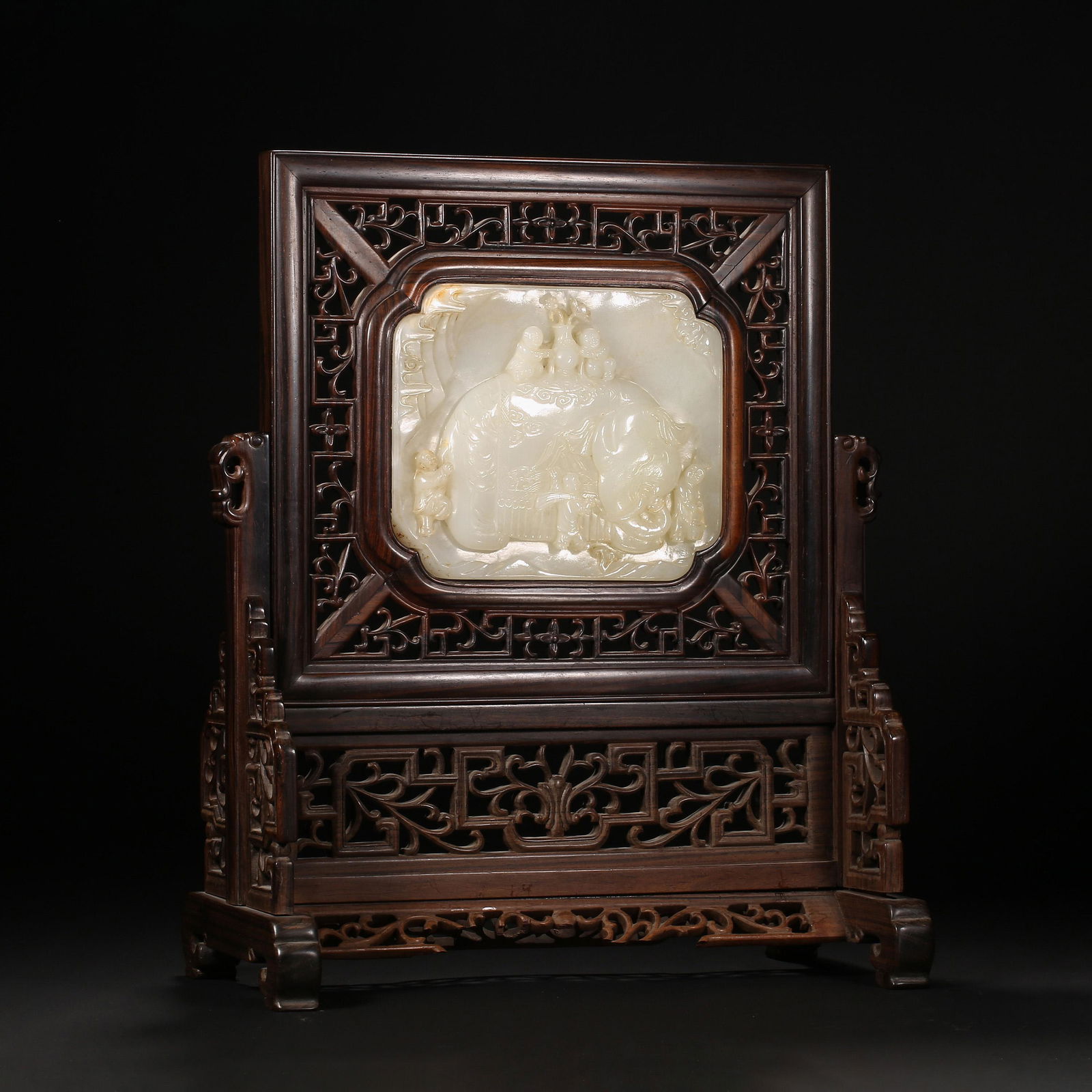 Qing Dynasty of China, Jade Screen (1 of 9)
