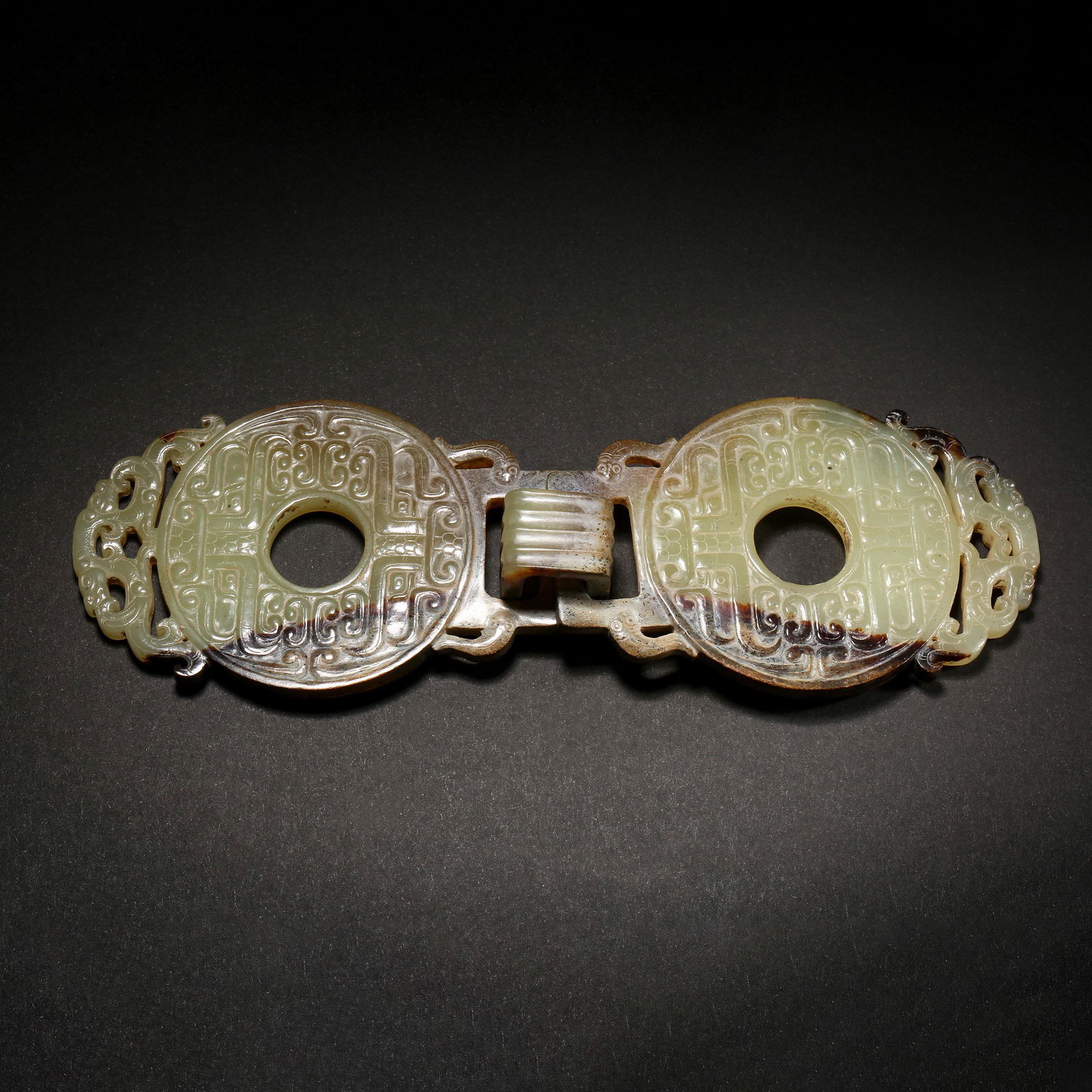 Han Dynasty of China,Jade Belt Hook (1 of 8)