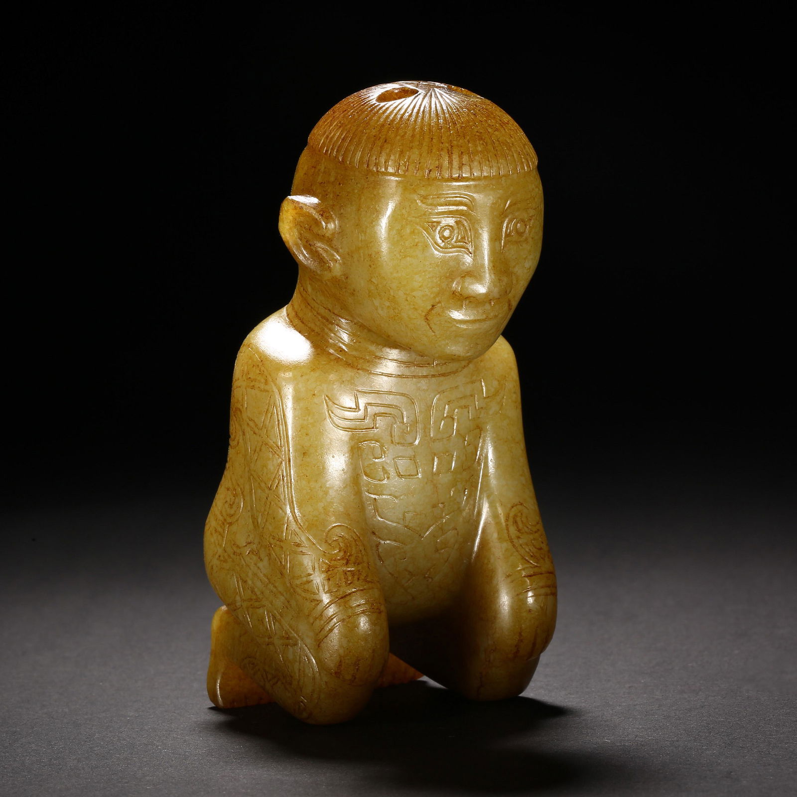 Han Dynasty of China, Jade Figure (1 of 10)