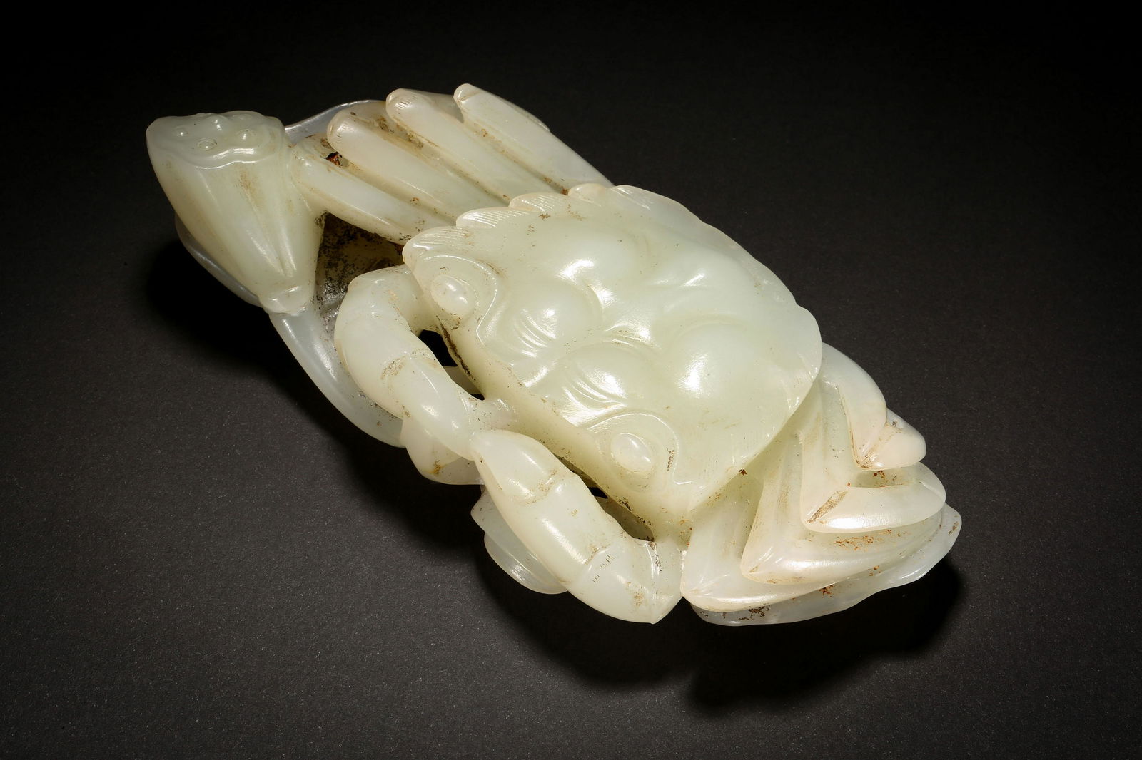 Qing Dynasty of China, Jade Crab (1 of 9)