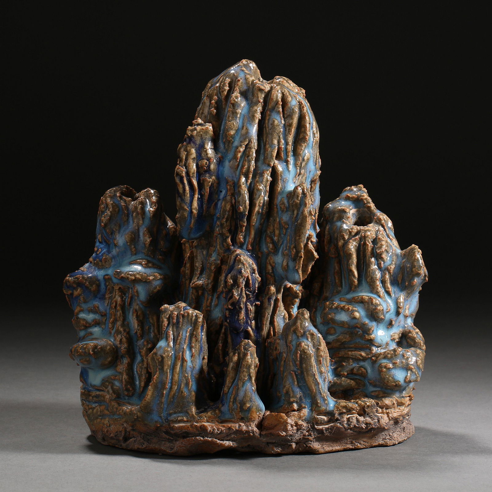 Yuan Dynasty of China,Jun Kiln Shanzi Ornament (1 of 9)